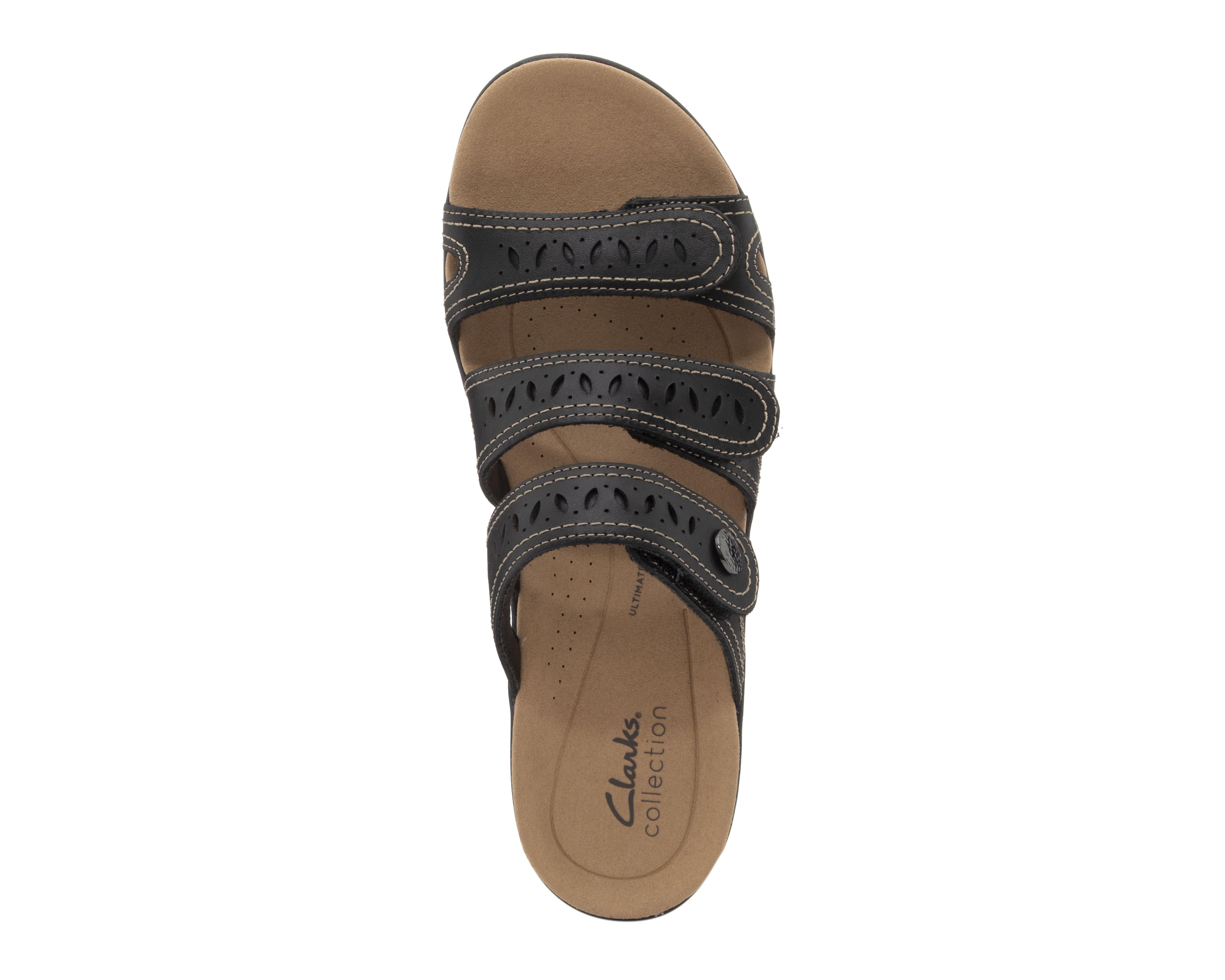 Foto 6 pulgar | Sandalias Confort Clarks de Piel para Mujer