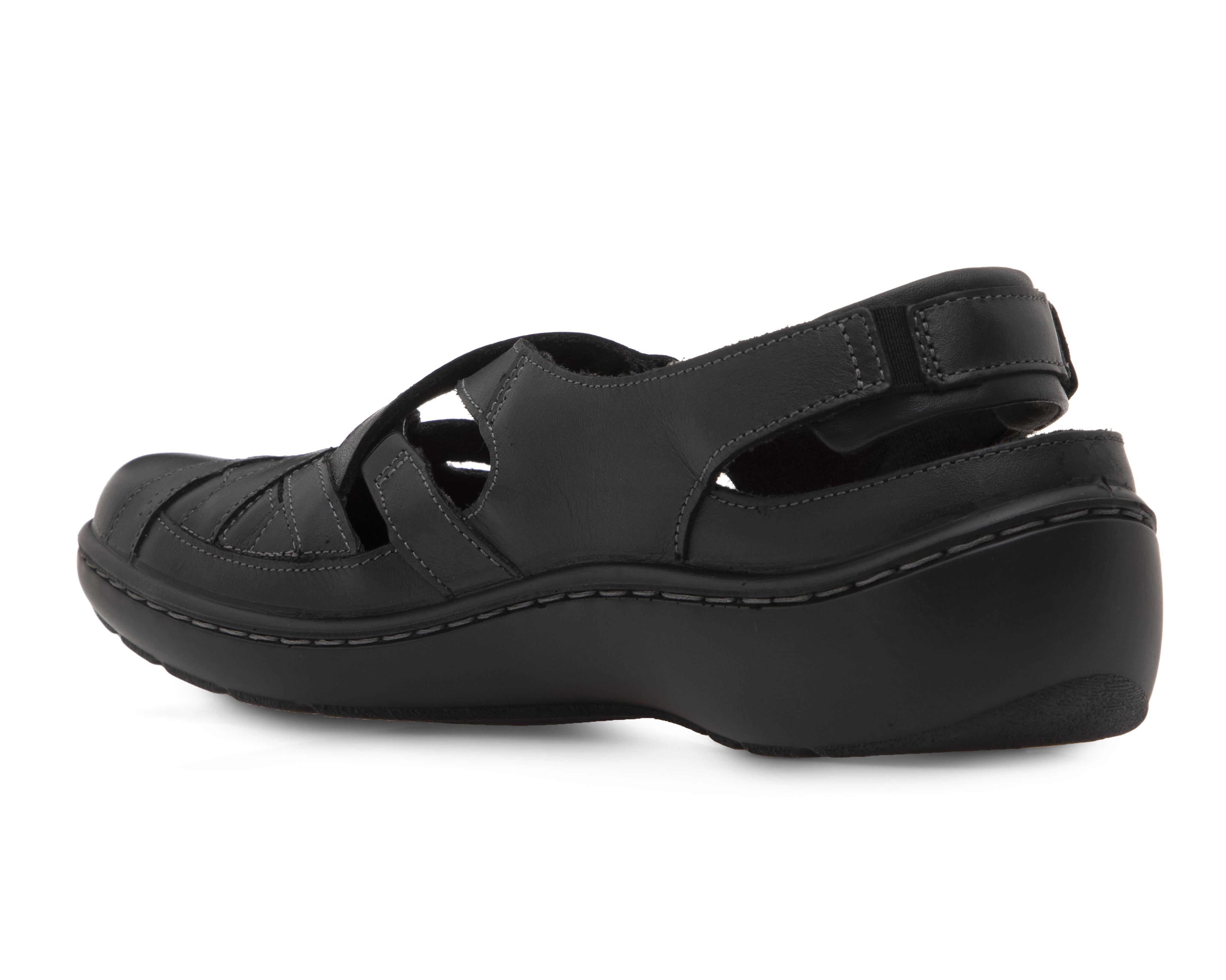 Foto 4 pulgar | Zapatos Confort Clarks de Piel para Mujer