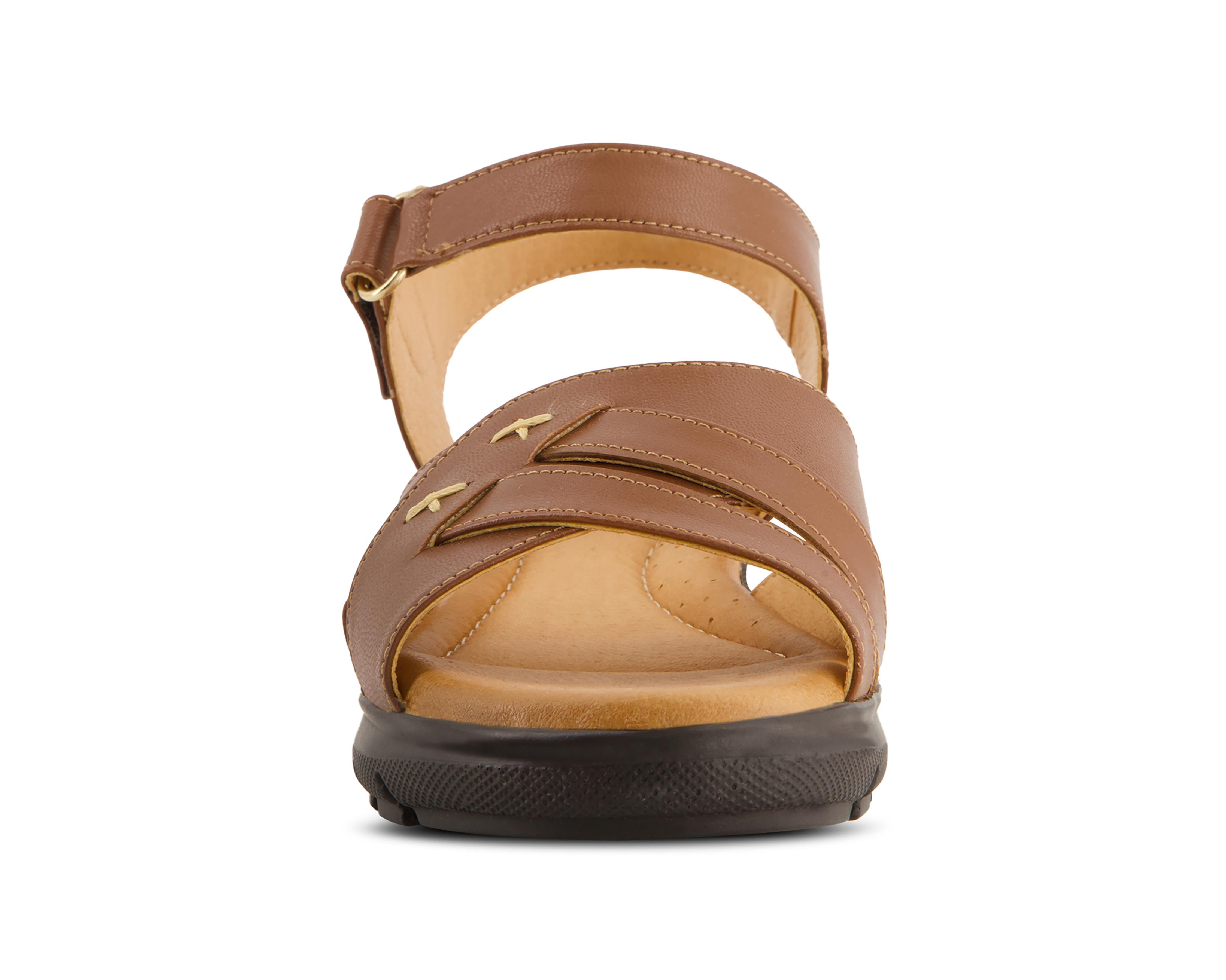 Foto 6 pulgar | Sandalias Confort Andrea de Piel para Mujer
