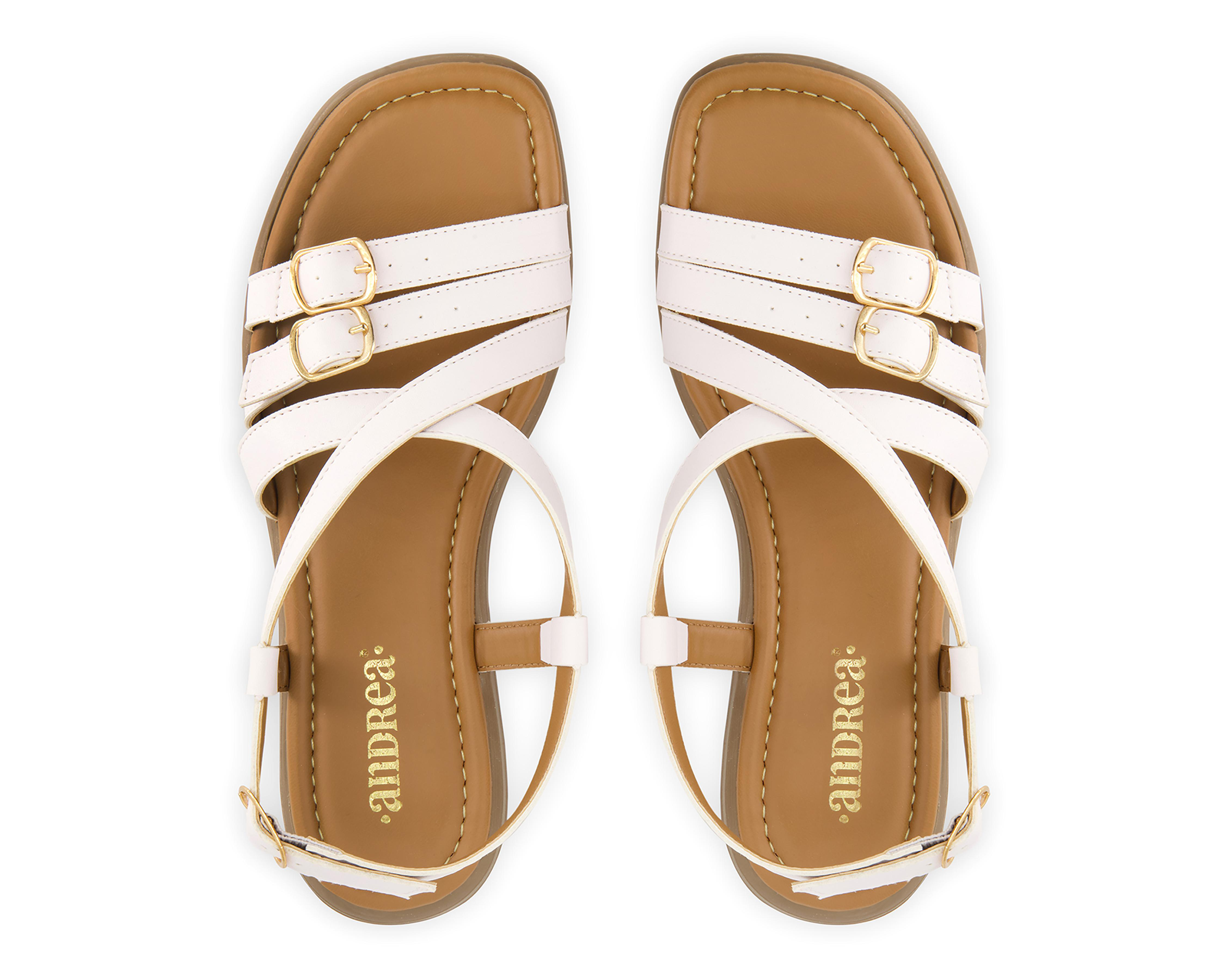 Foto 4 pulgar | Sandalias Casuales Andrea para Mujer
