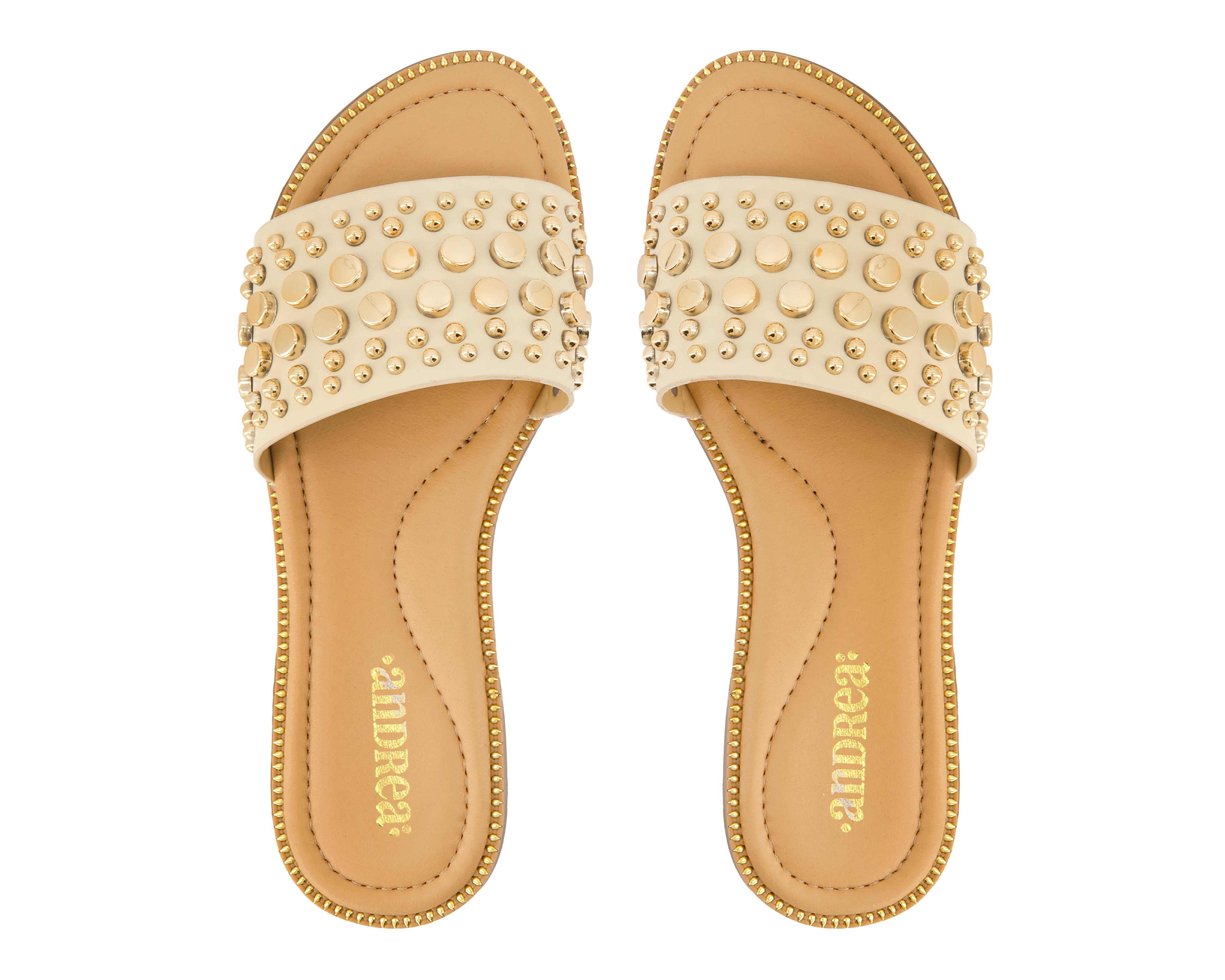 Foto 4 pulgar | Sandalias Casuales Andrea para Mujer