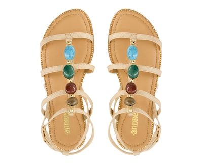 Foto 3 | Sandalias Casuales Andrea para Mujer