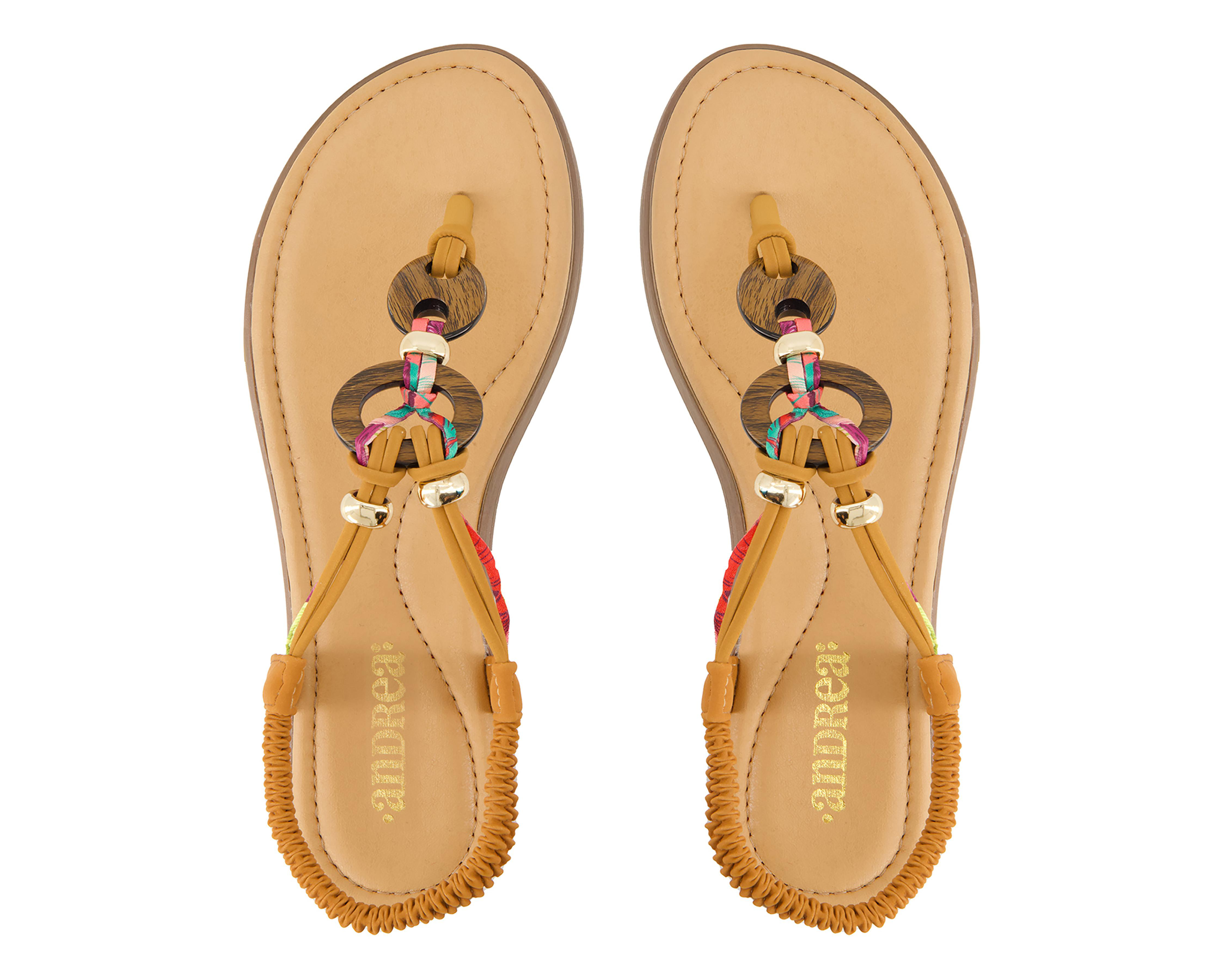 Foto 4 pulgar | Sandalias Casuales Andrea para Mujer