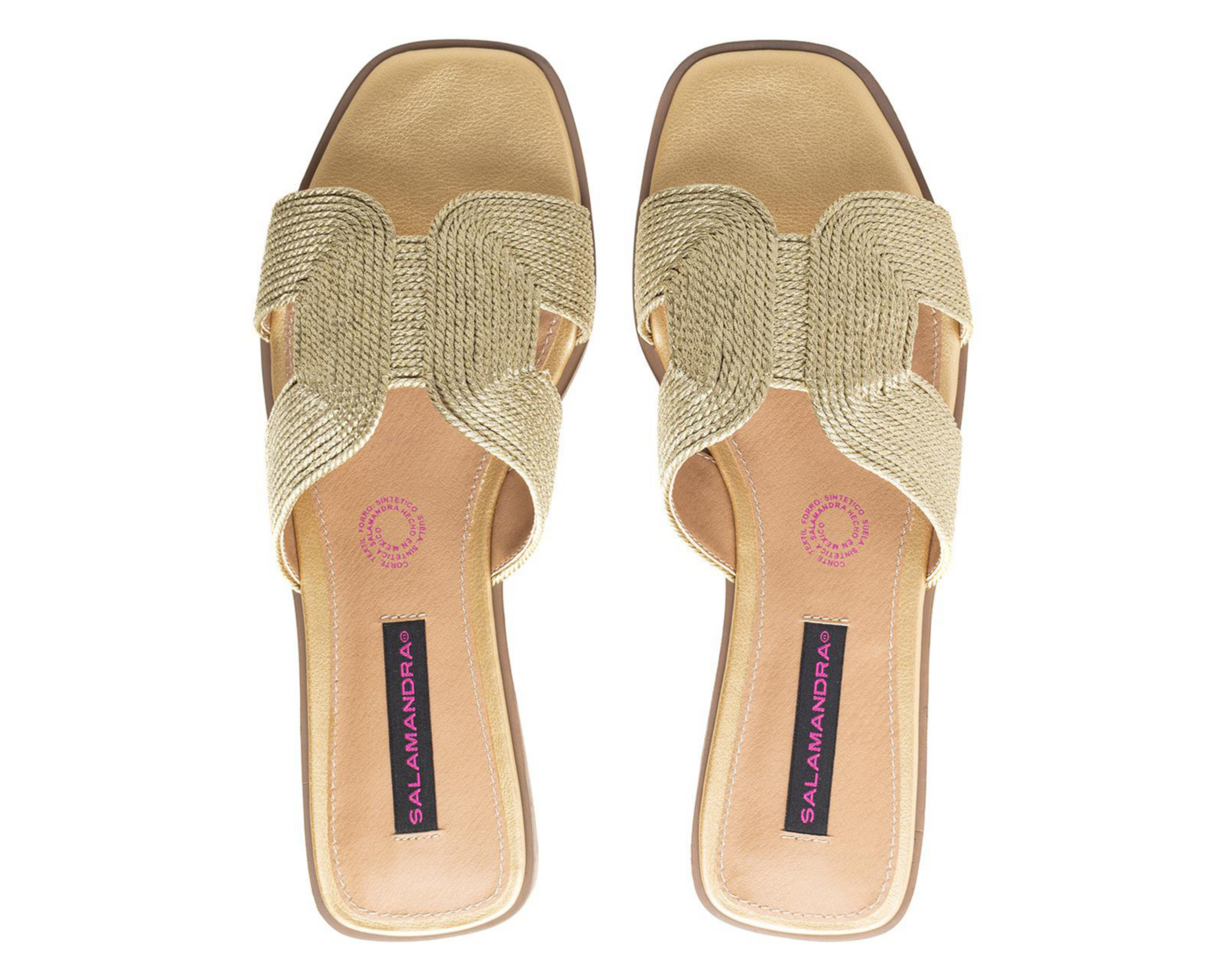 Foto 4 pulgar | Sandalias Casuales Salamandra para Mujer