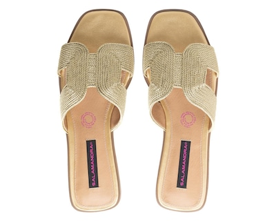 Foto 3 | Sandalias Casuales Salamandra para Mujer
