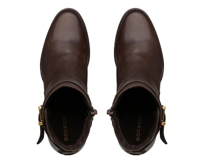 Foto 3 | Botas Casuales Dockers Charlotte de Piel para Mujer