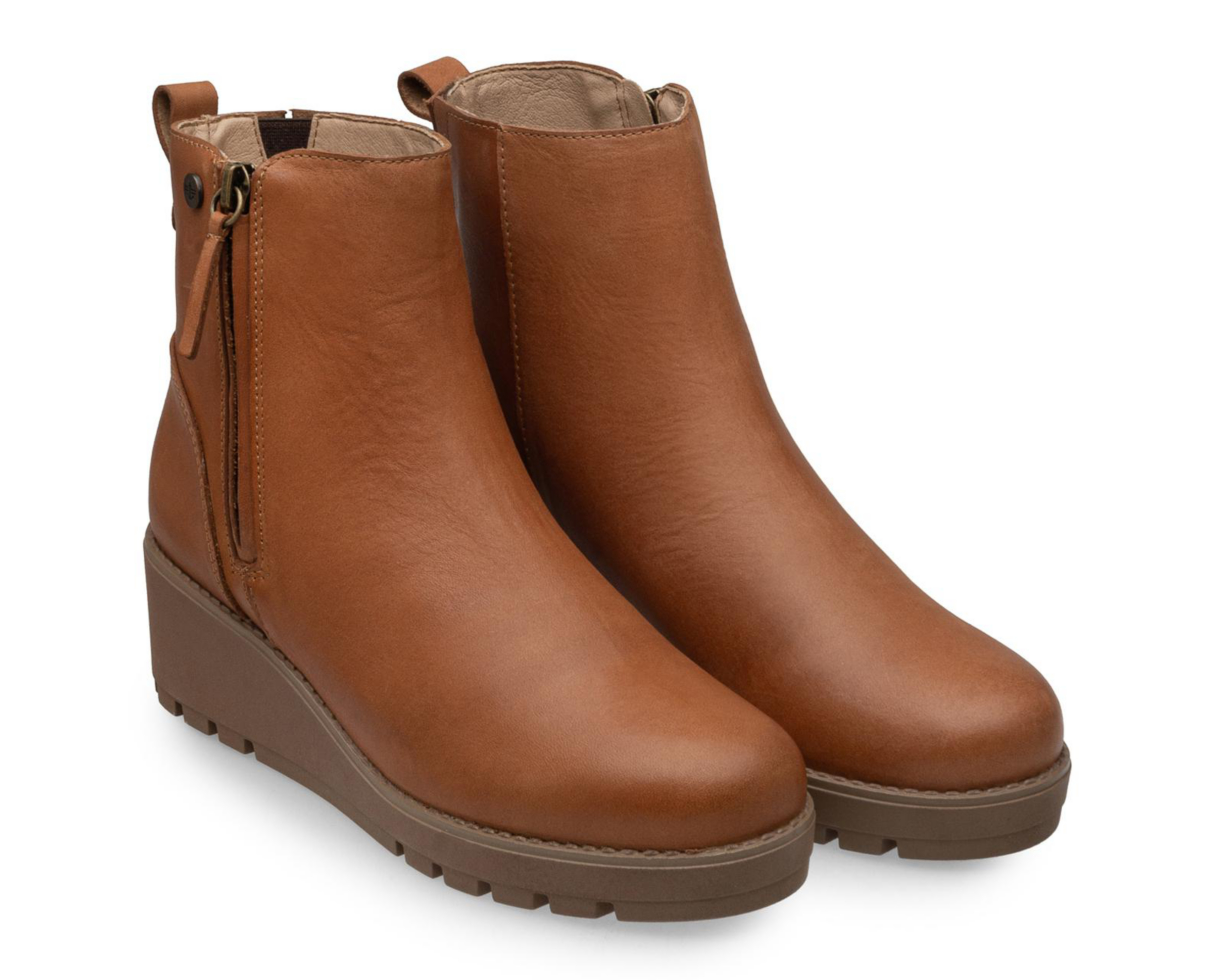 Botas Urbanas Dockers Beth de Piel para Mujer