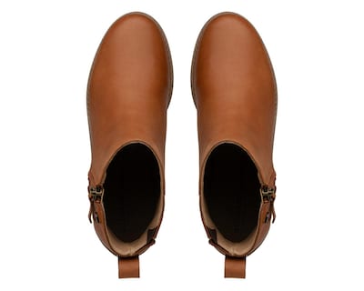 Foto 3 | Botas Urbanas Dockers Beth de Piel para Mujer