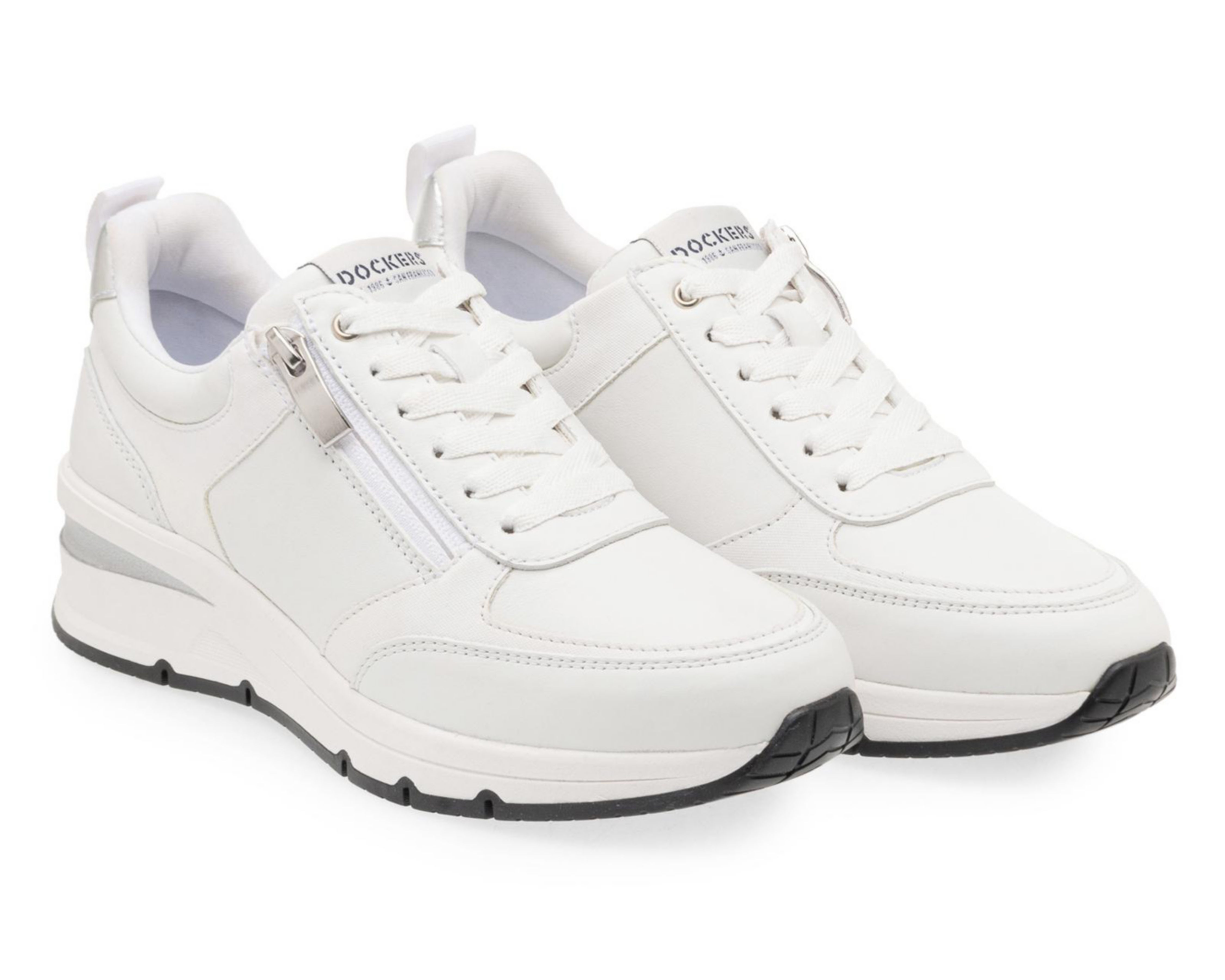 Foto 2 pulgar | Tenis Casuales Dockers de Piel para Mujer