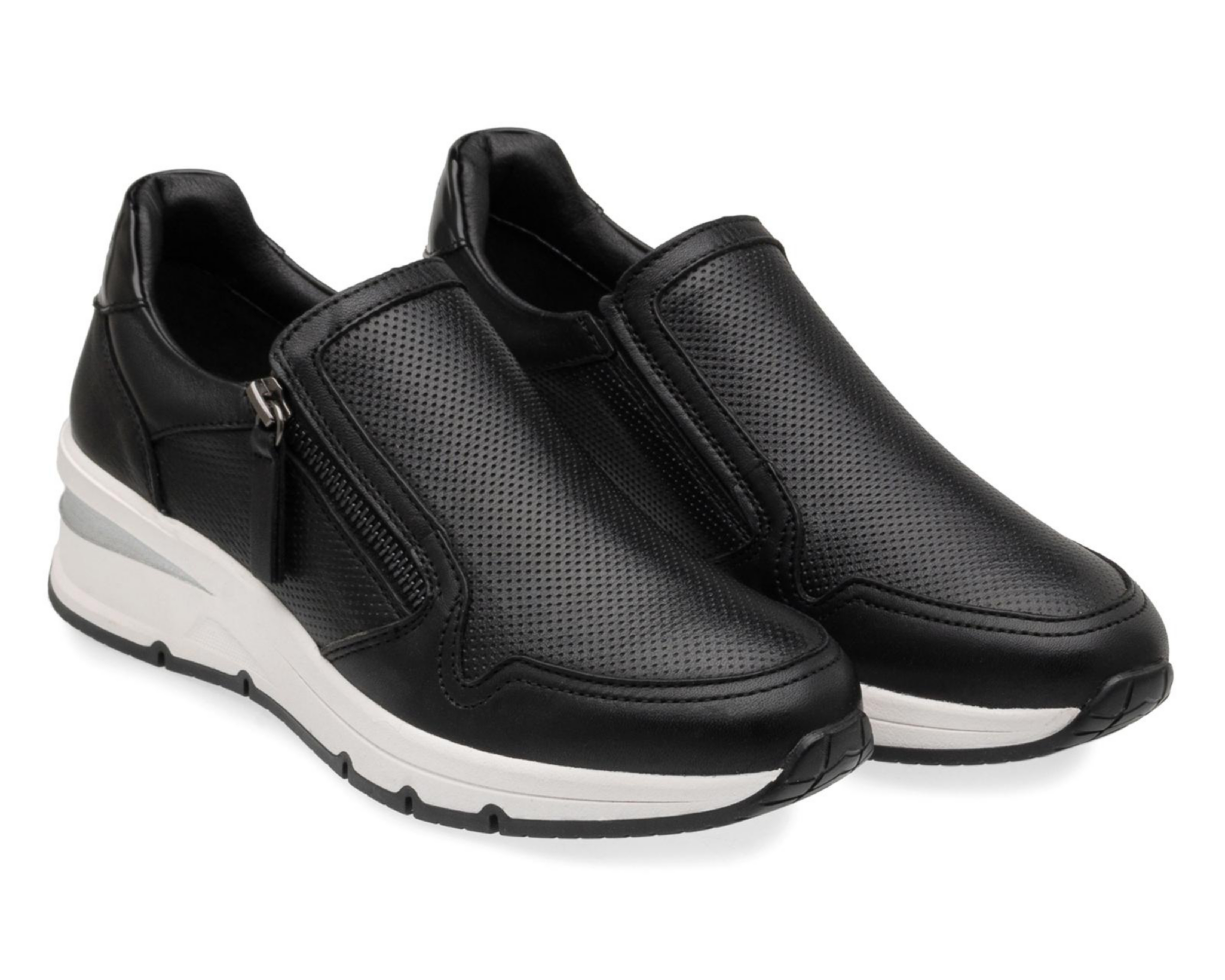 Foto 1 | Tenis Casuales Dockers de Piel para Mujer