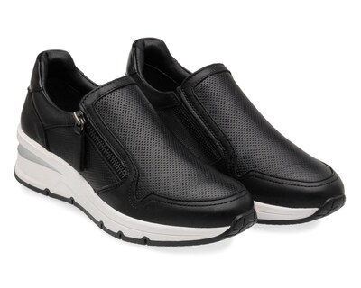 Foto 1 | Tenis Casuales Dockers de Piel para Mujer