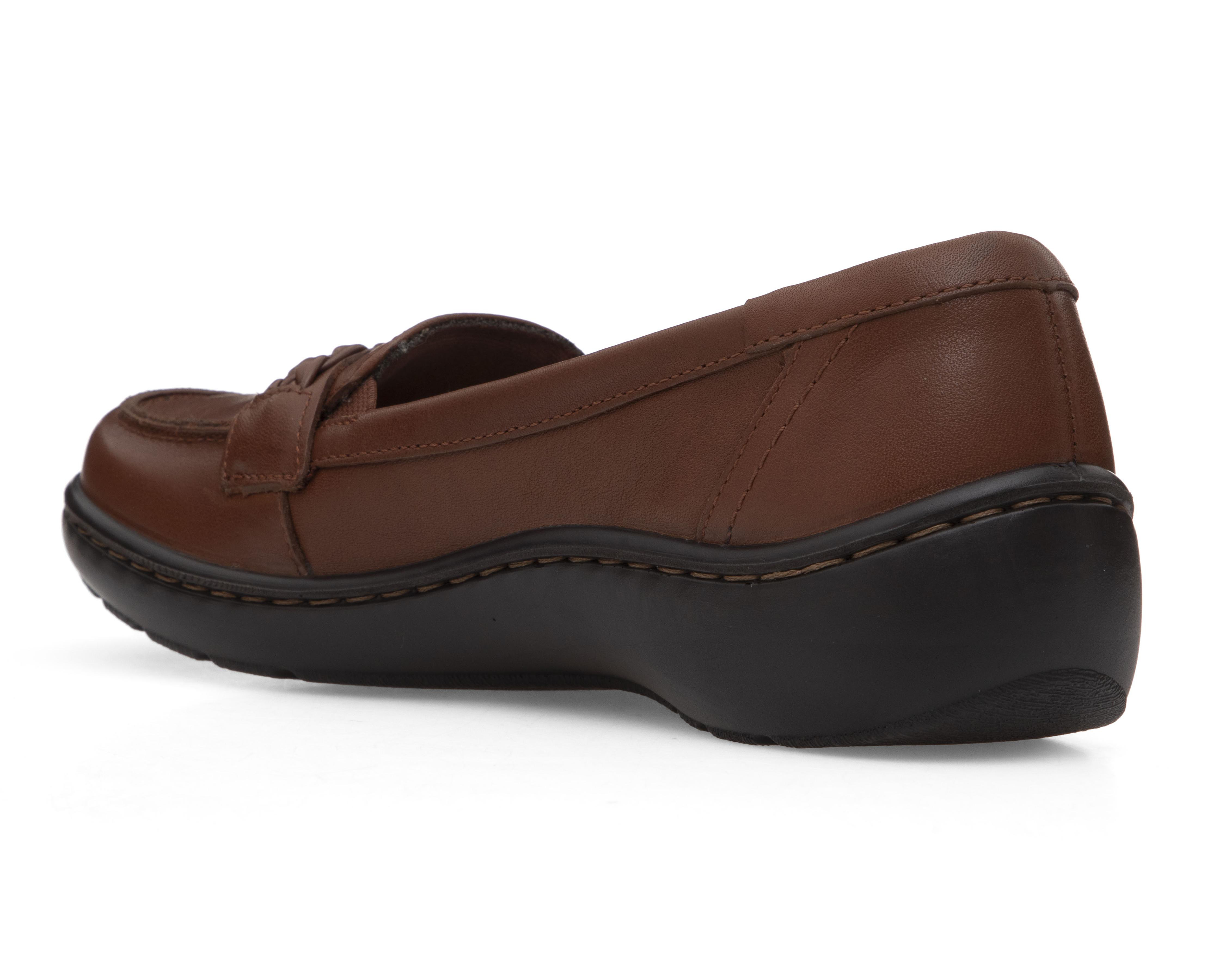 Foto 4 pulgar | Zapatos Confort Clarks de Piel para Mujer