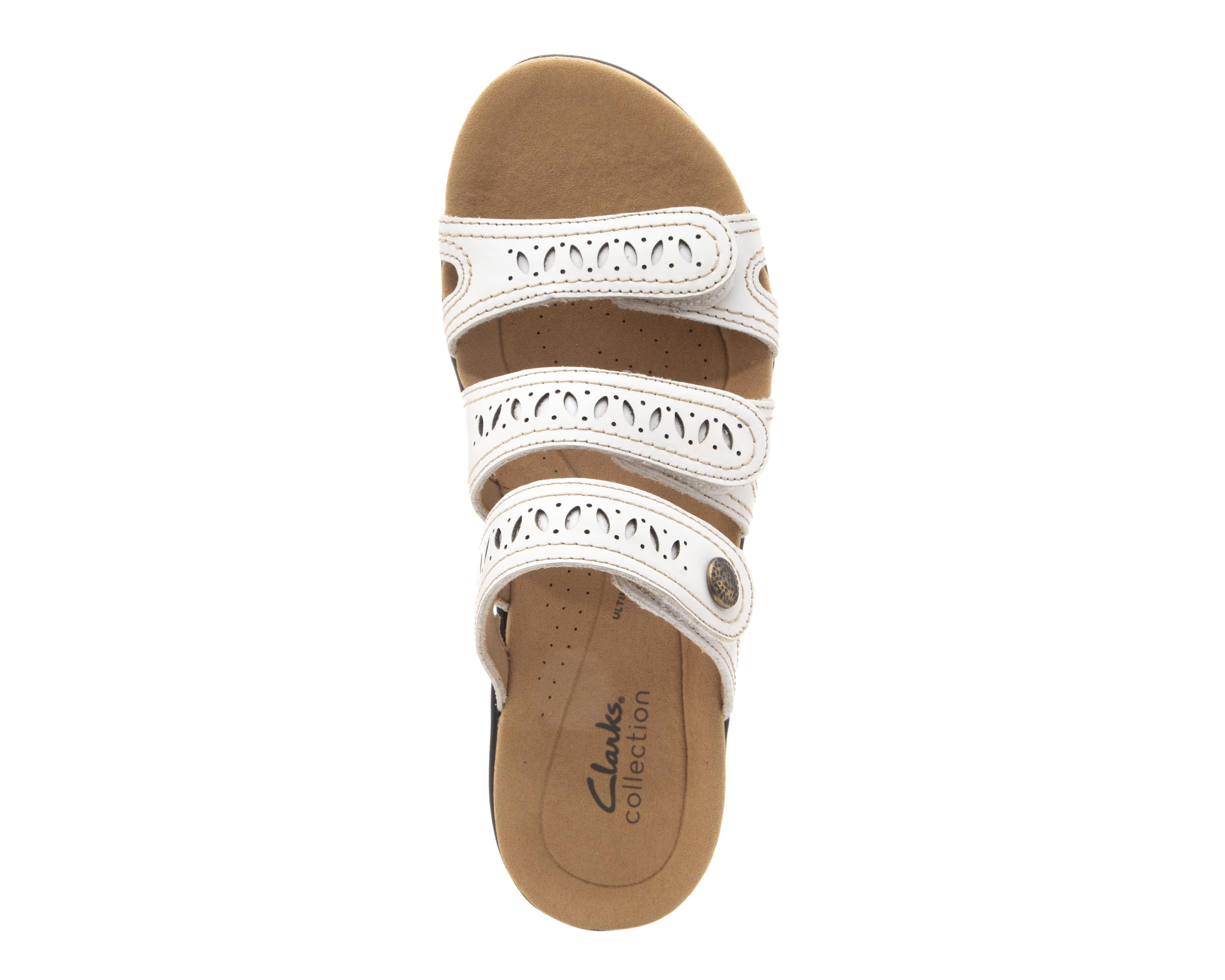 Foto 5 | Sandalias Confort Clarks de Piel para Mujer
