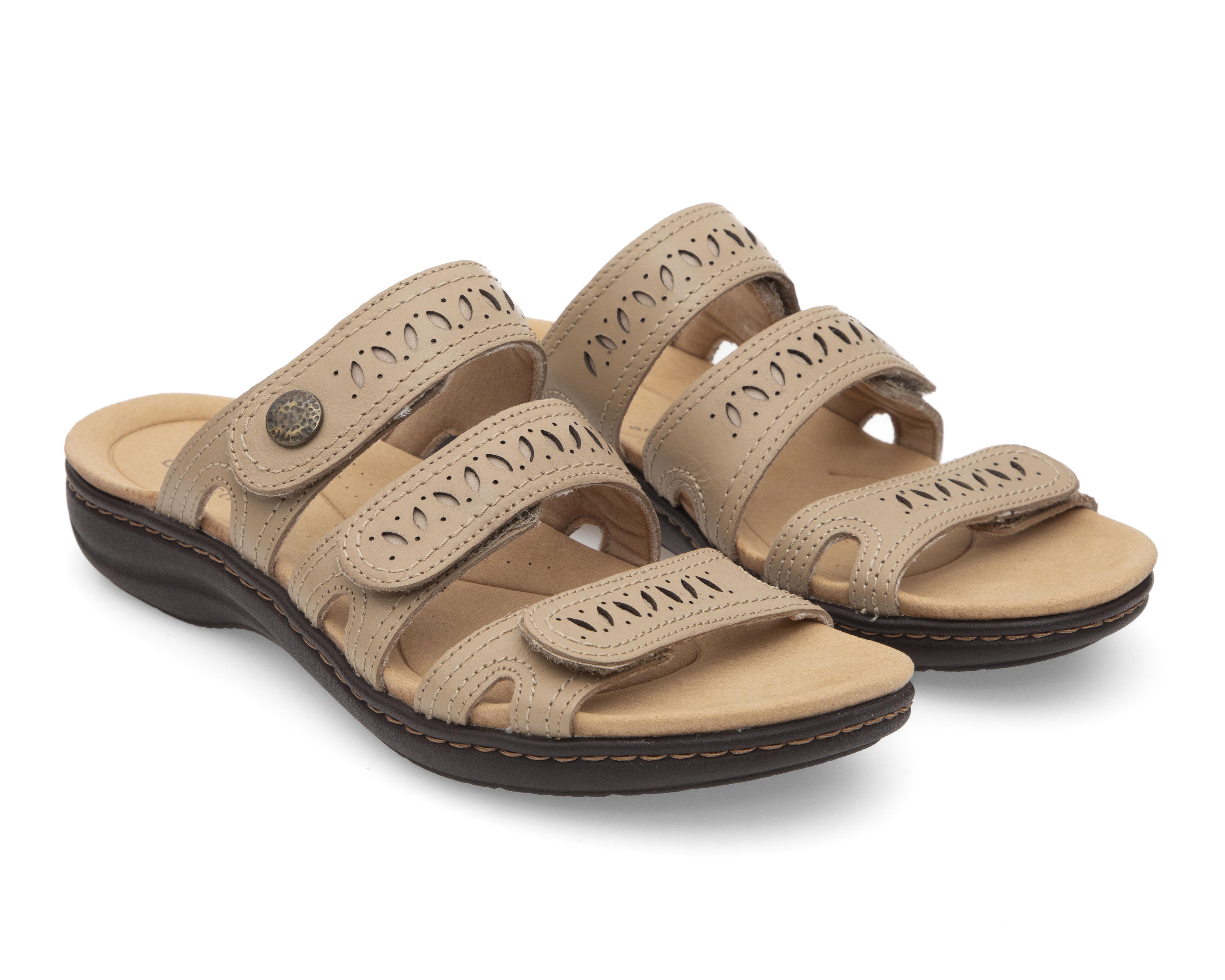 Sandalias Confort Clarks de Piel para Mujer