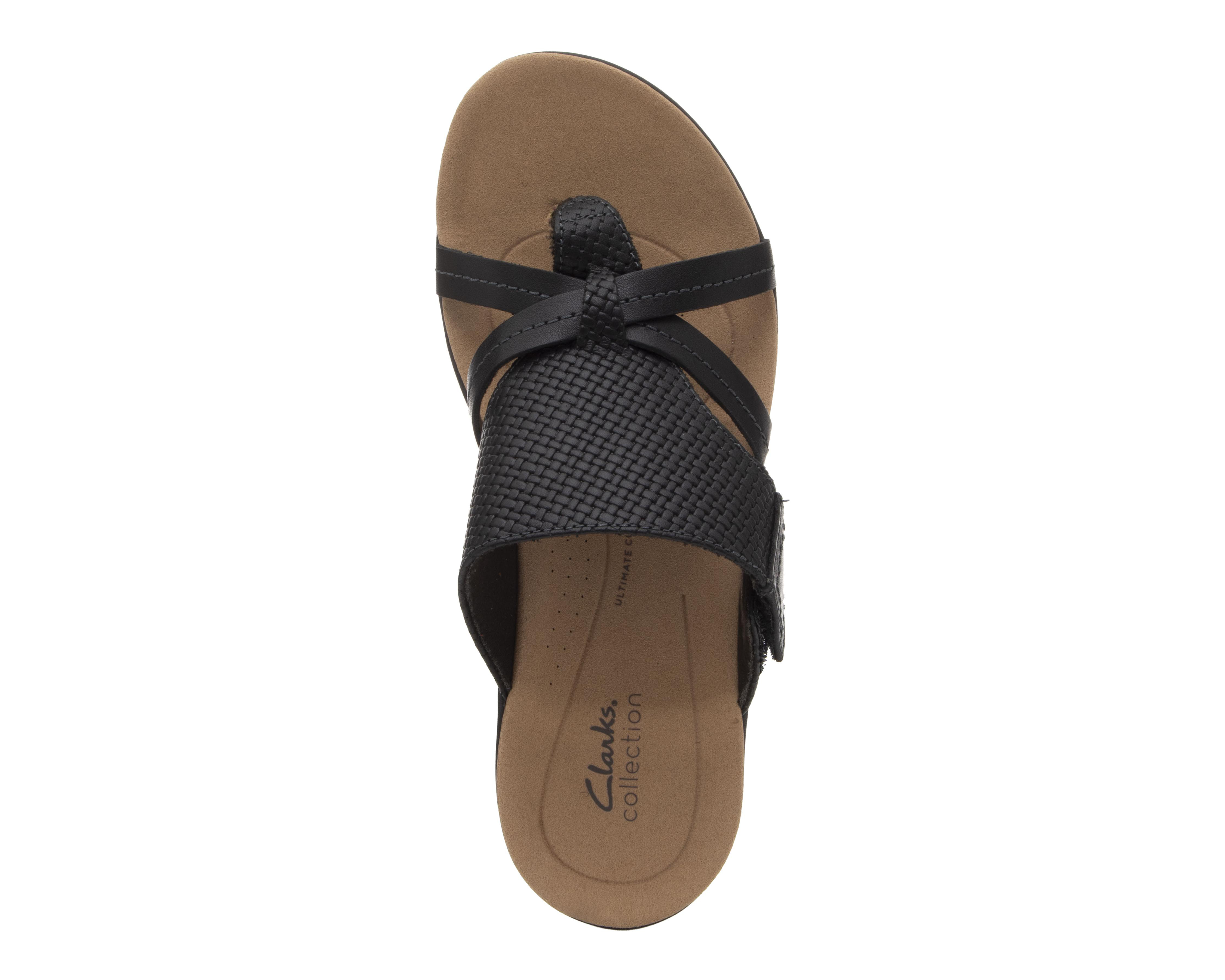Foto 6 pulgar | Sandalias Confort Clarks de Piel para Mujer