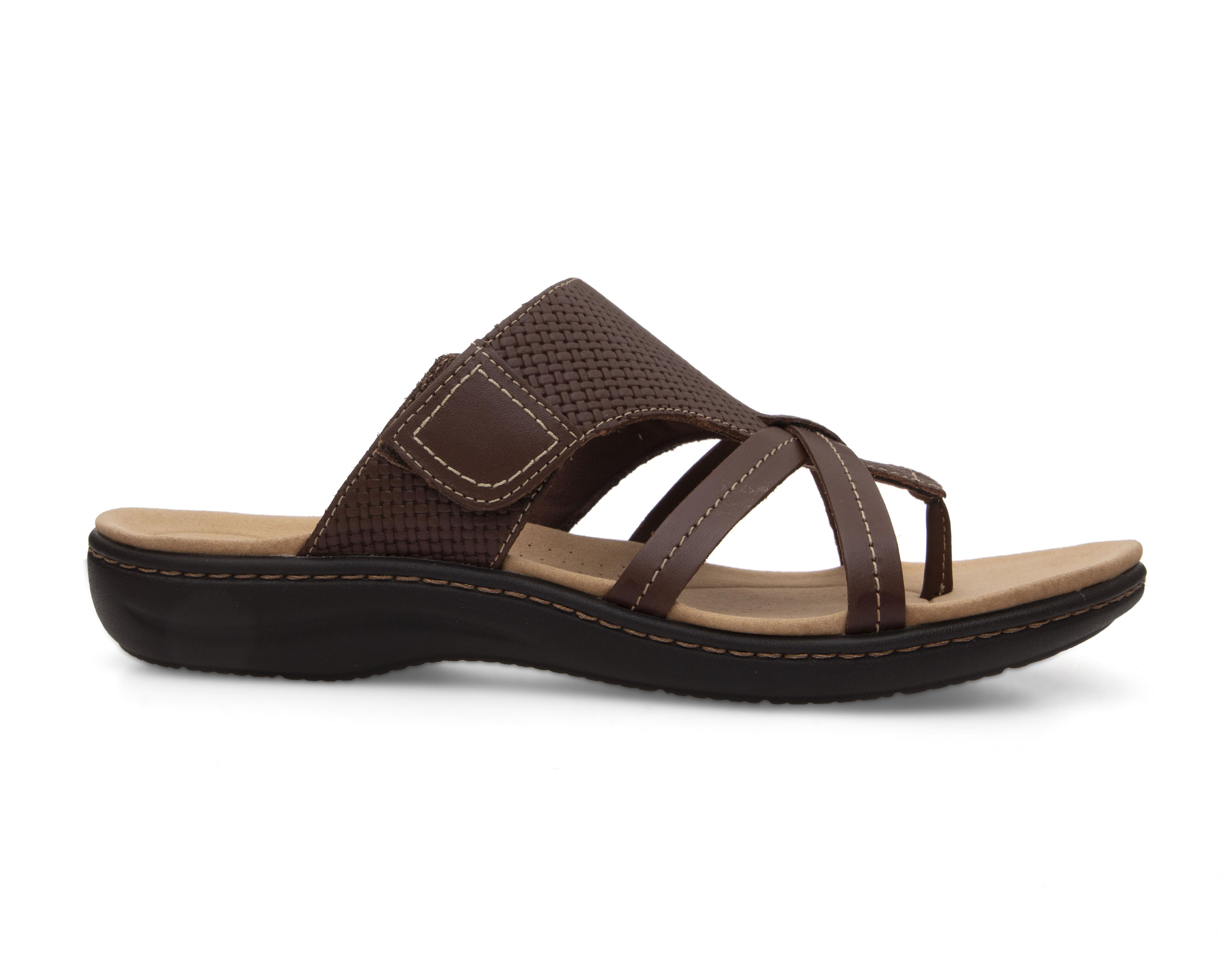 Foto 3 pulgar | Sandalias Confort Clarks de Piel para Mujer