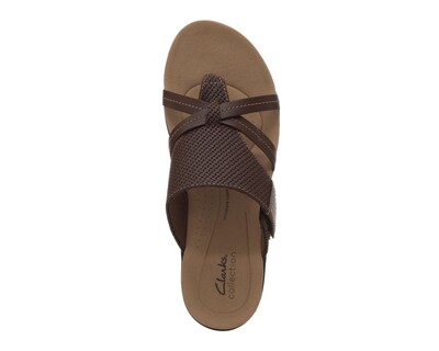 Foto 4 | Sandalias Confort Clarks de Piel para Mujer