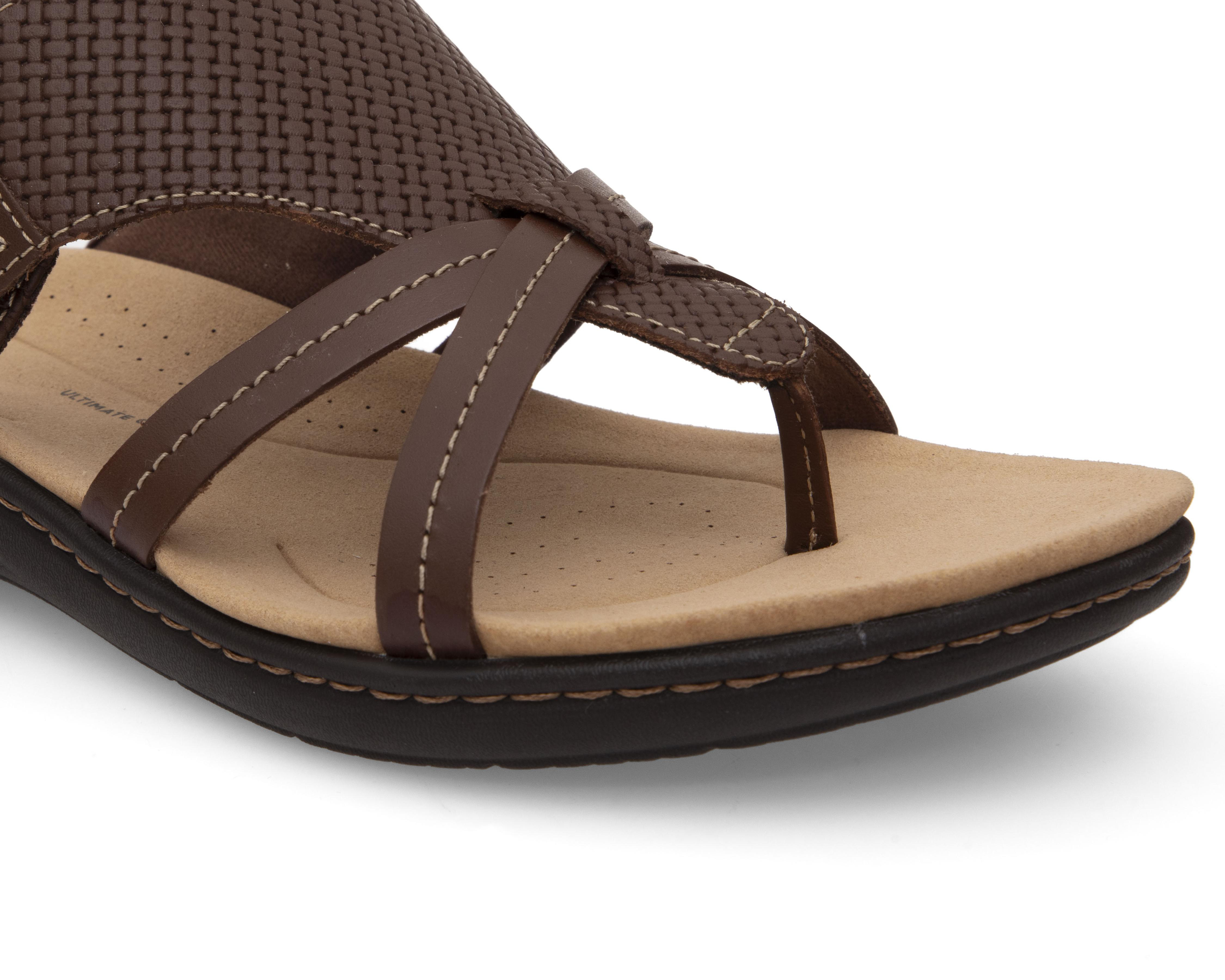 Foto 7 pulgar | Sandalias Confort Clarks de Piel para Mujer