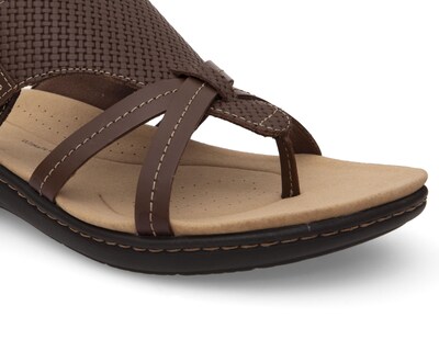 Foto 6 | Sandalias Confort Clarks de Piel para Mujer