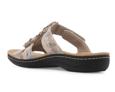 Foto 3 | Sandalias Confort Clarks de Piel para Mujer