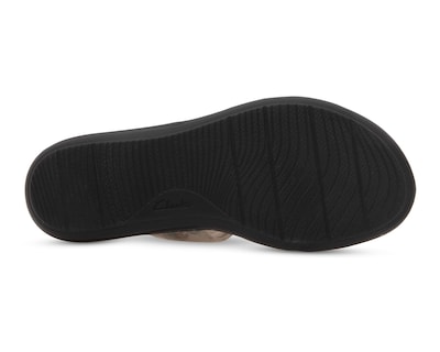 Foto 4 | Sandalias Confort Clarks de Piel para Mujer
