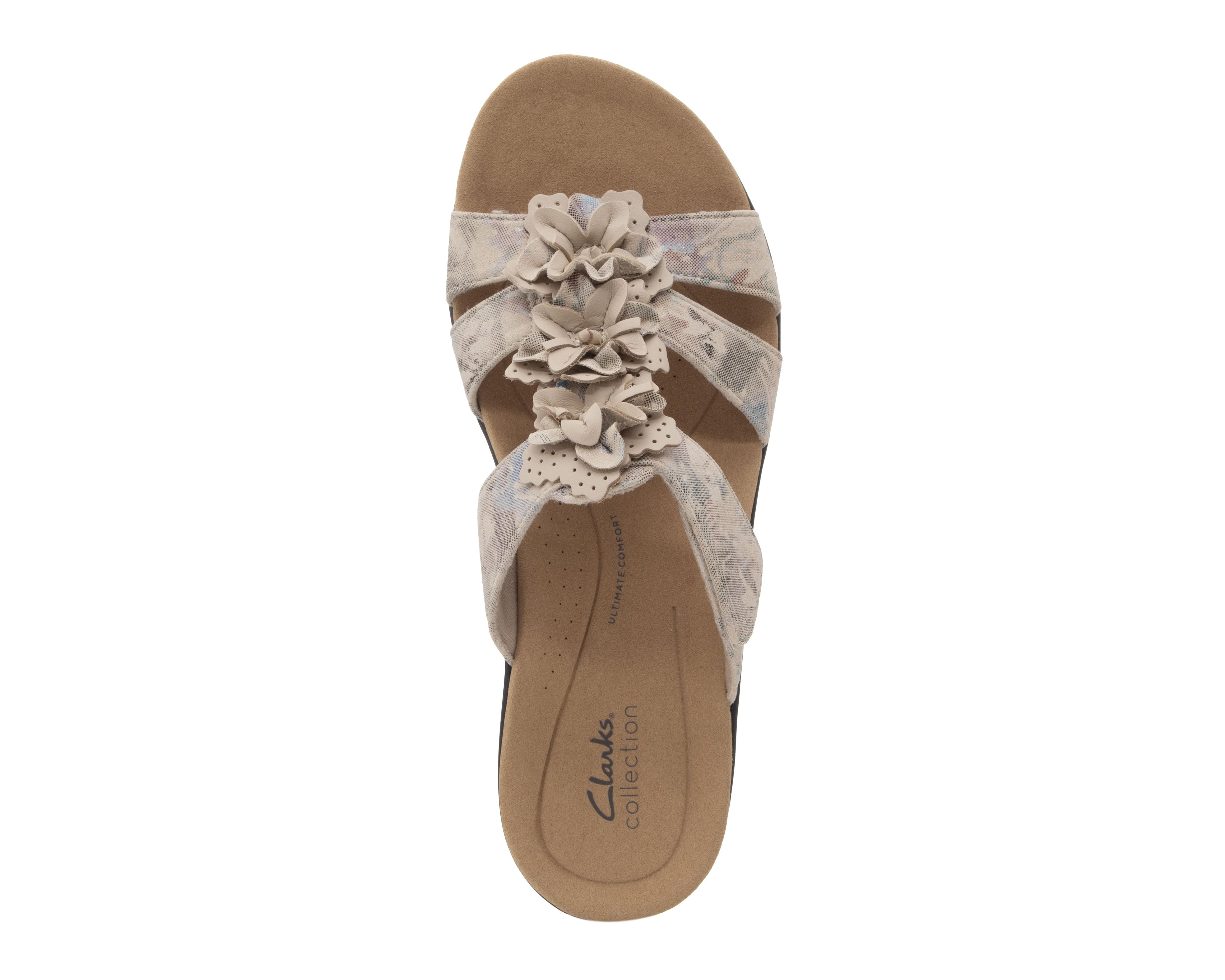 Foto 6 pulgar | Sandalias Confort Clarks de Piel para Mujer