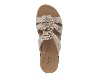Foto 5 | Sandalias Confort Clarks de Piel para Mujer