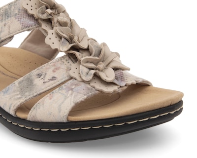 Foto 6 | Sandalias Confort Clarks de Piel para Mujer