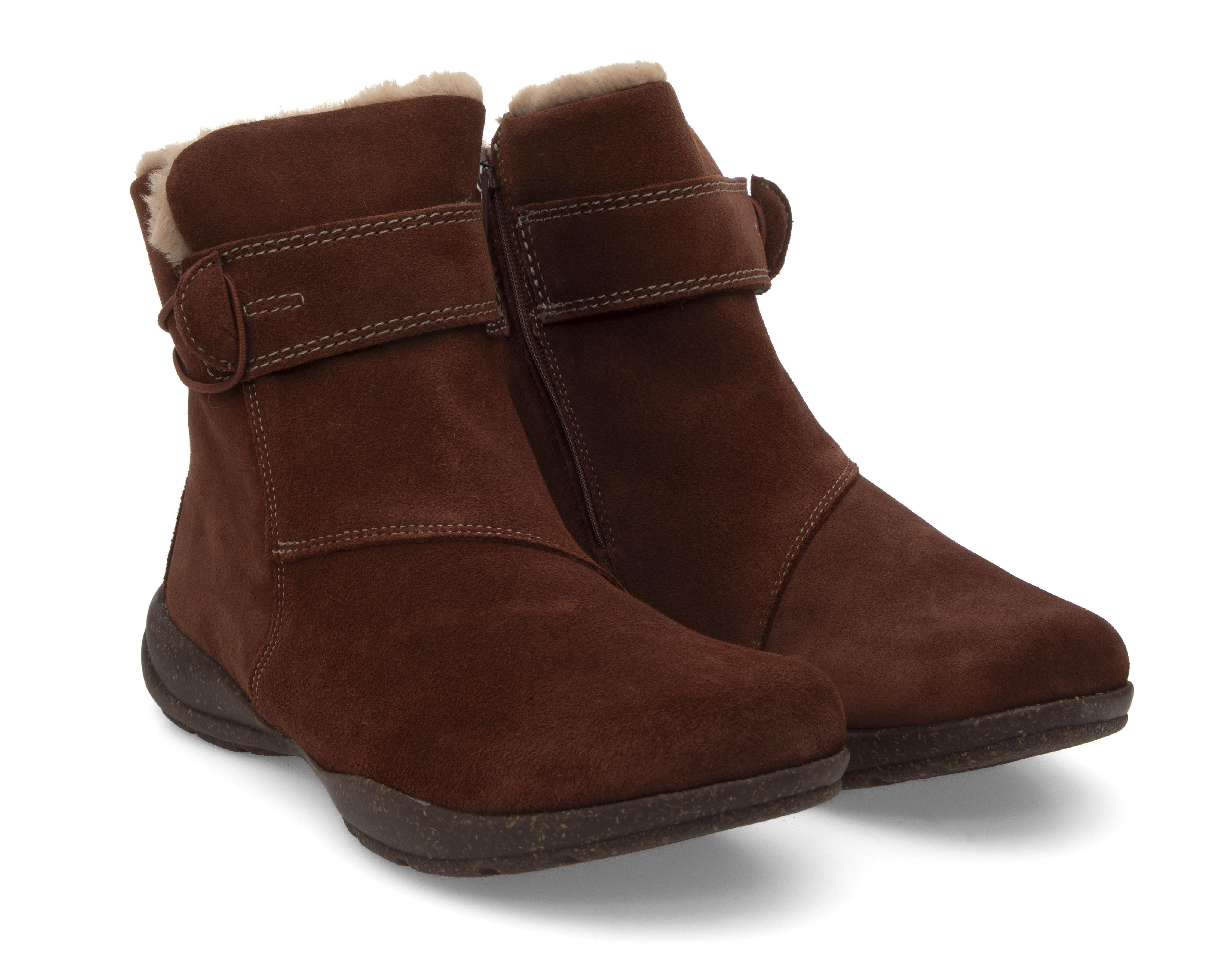 Botas Confort Clarks Roseville de Piel para Mujer