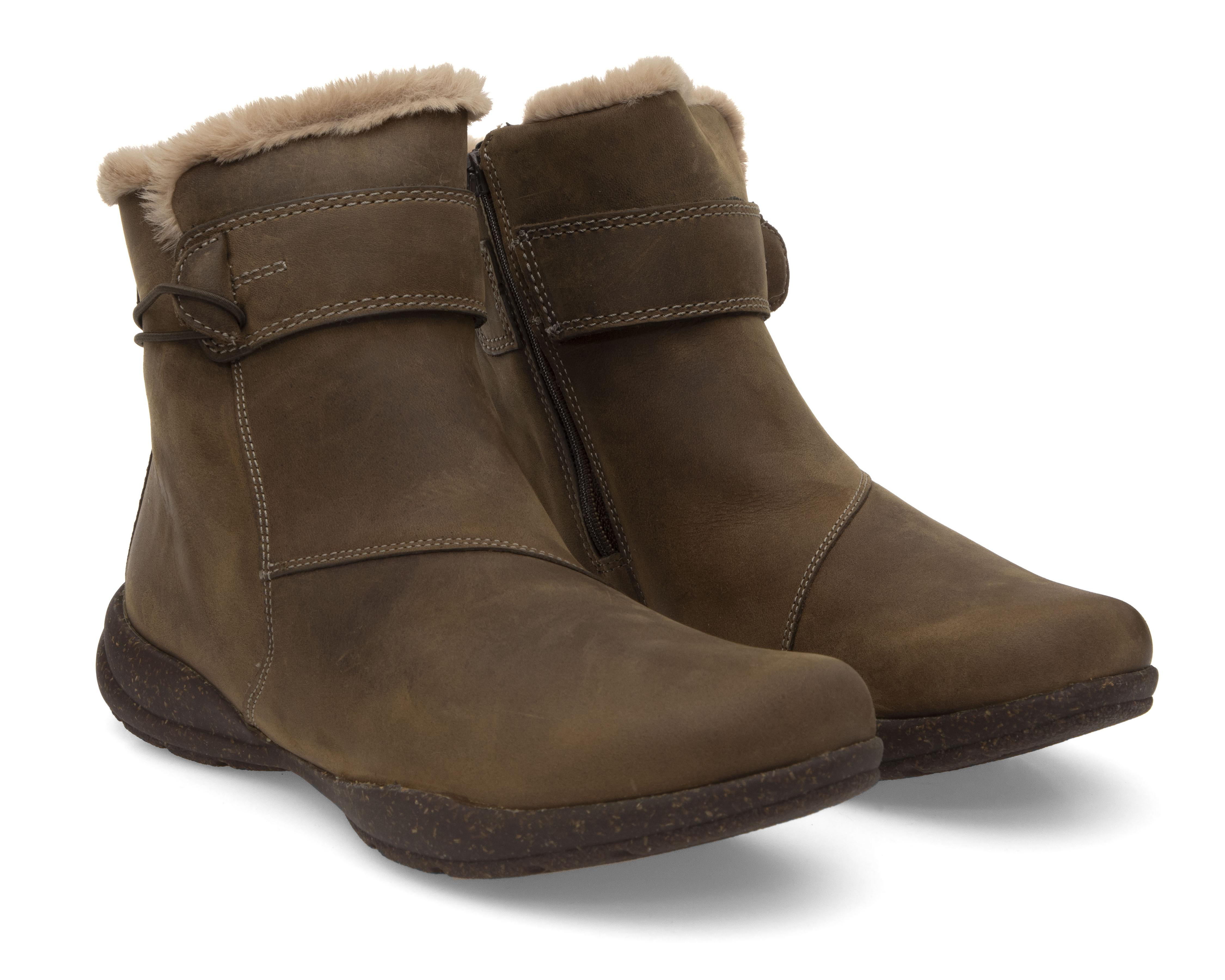 Botas Confort Clarks Roseville de Piel para Mujer