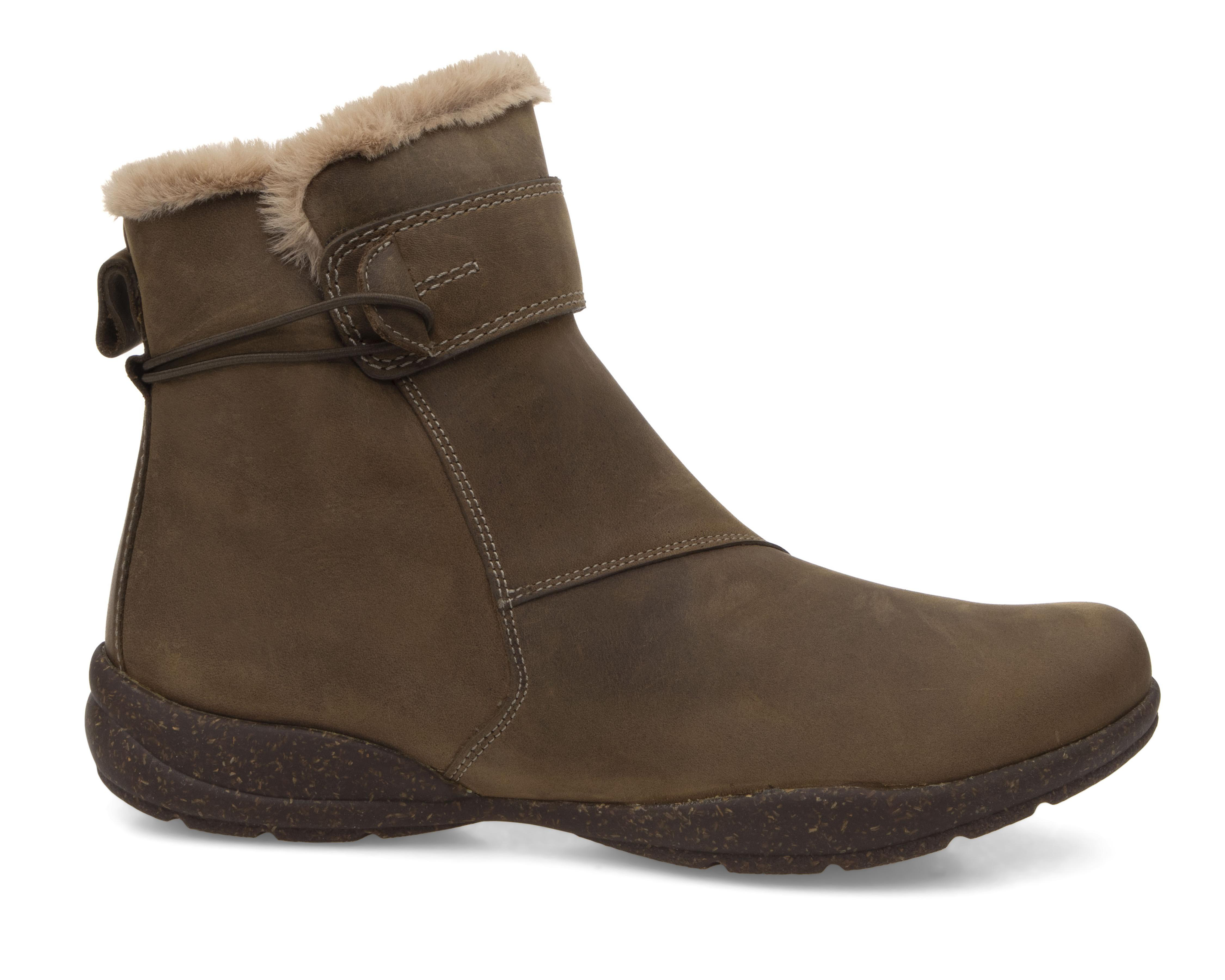 Foto 2 | Botas Confort Clarks Roseville de Piel para Mujer