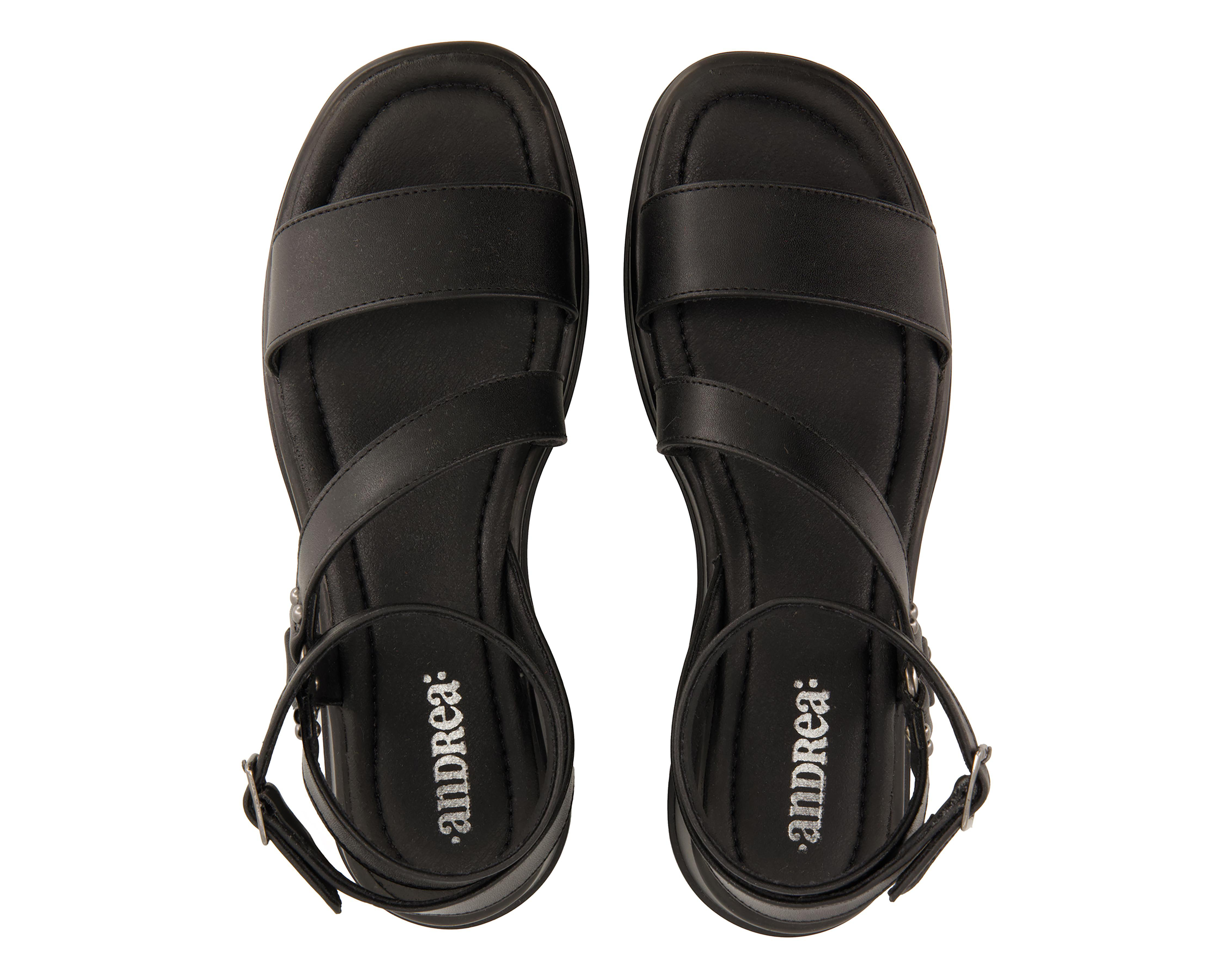 Foto 4 pulgar | Sandalias Casuales Andrea para Mujer