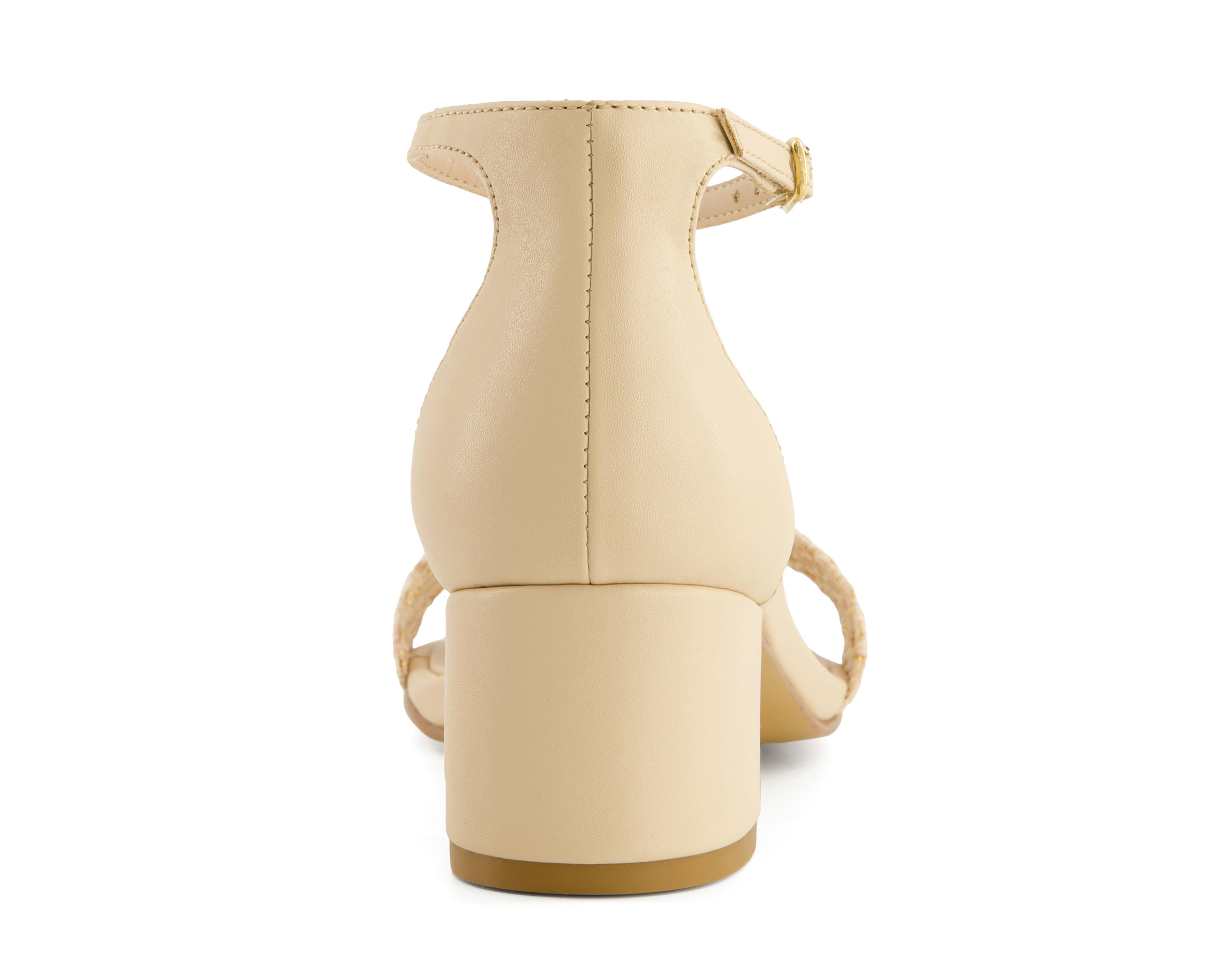Foto 6 | Sandalias de Tacón Andrea para Mujer