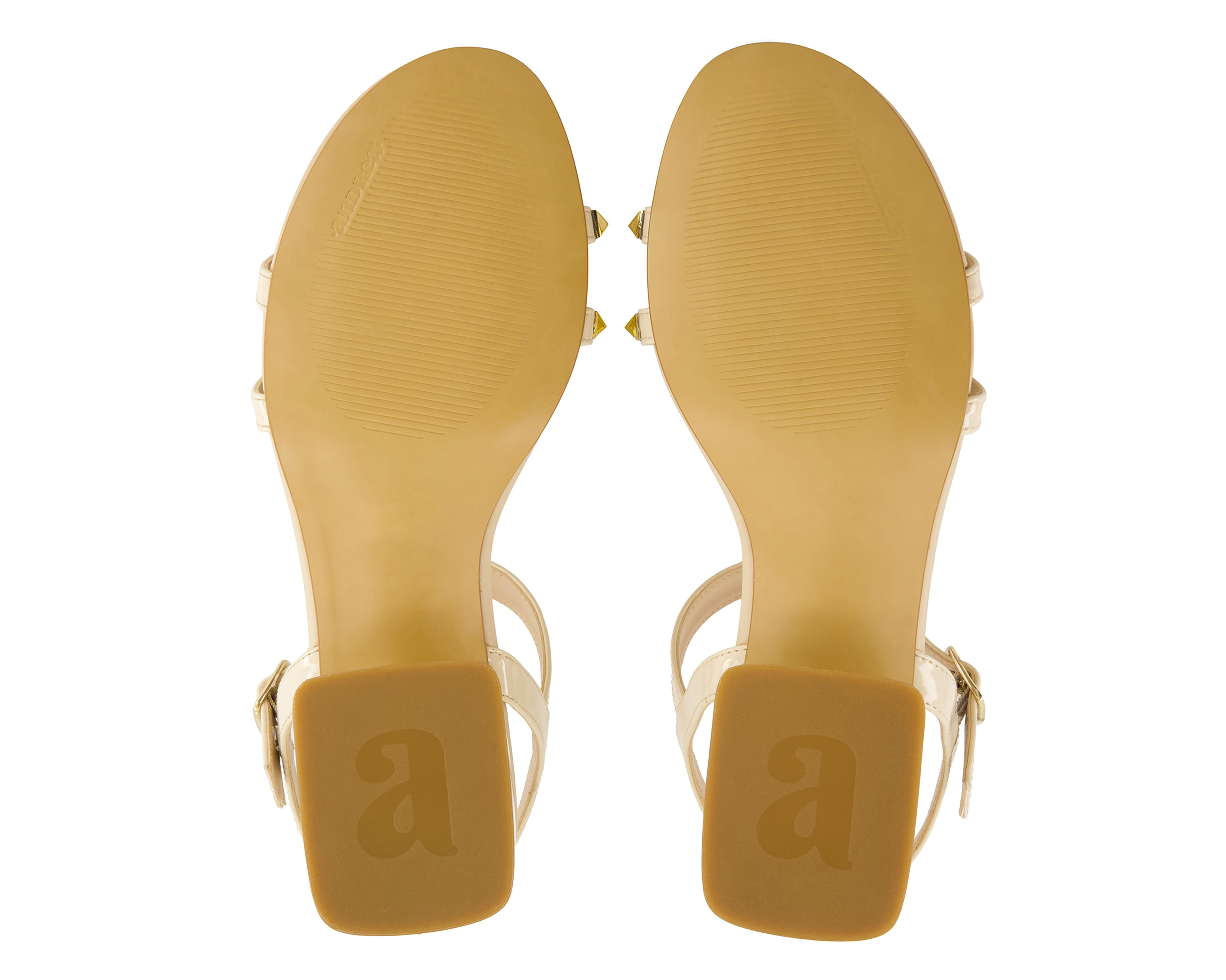 Foto 3 pulgar | Sandalias de Tacón Andrea para Mujer