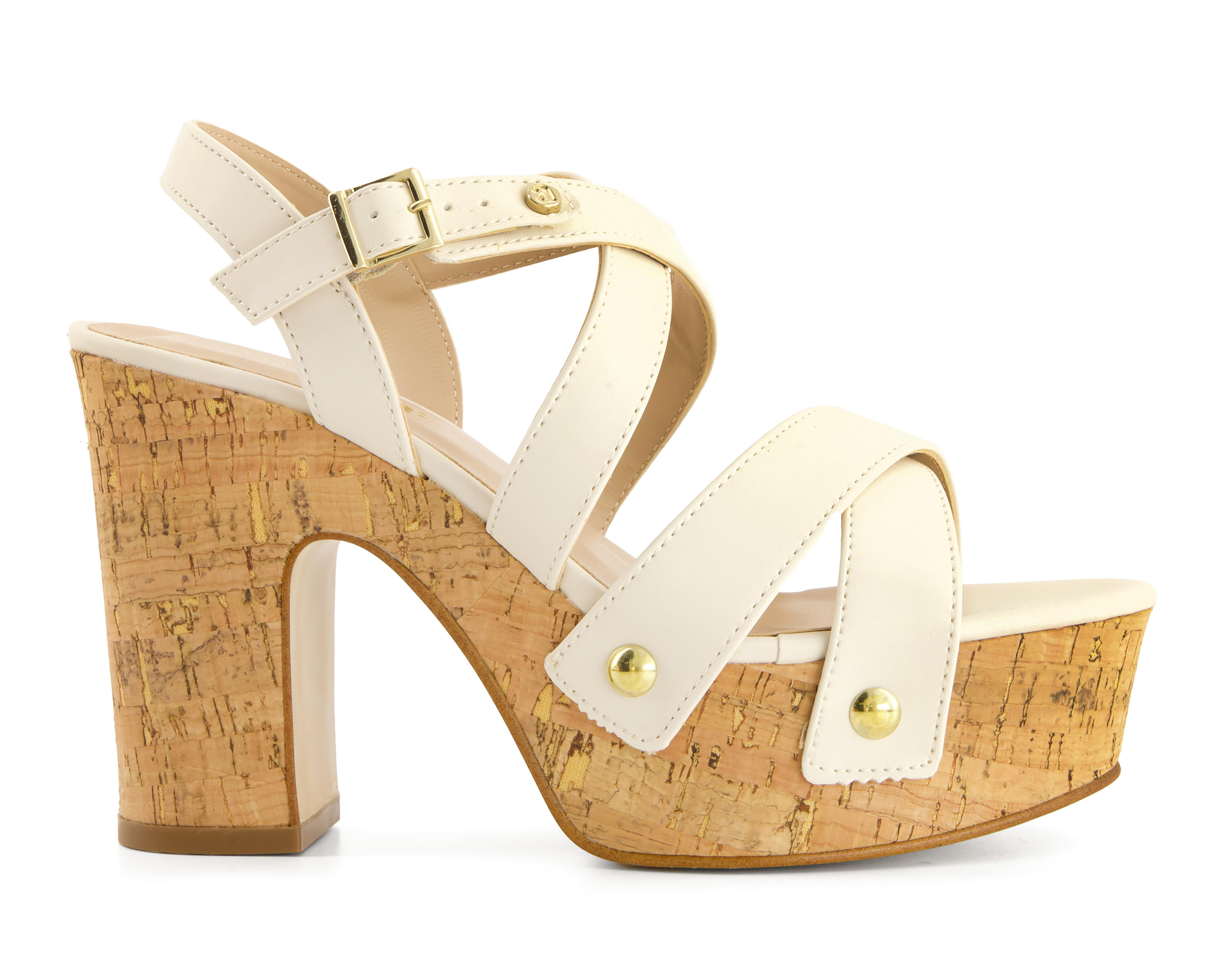 Foto 4 | Sandalias de Tacón Andrea para Mujer