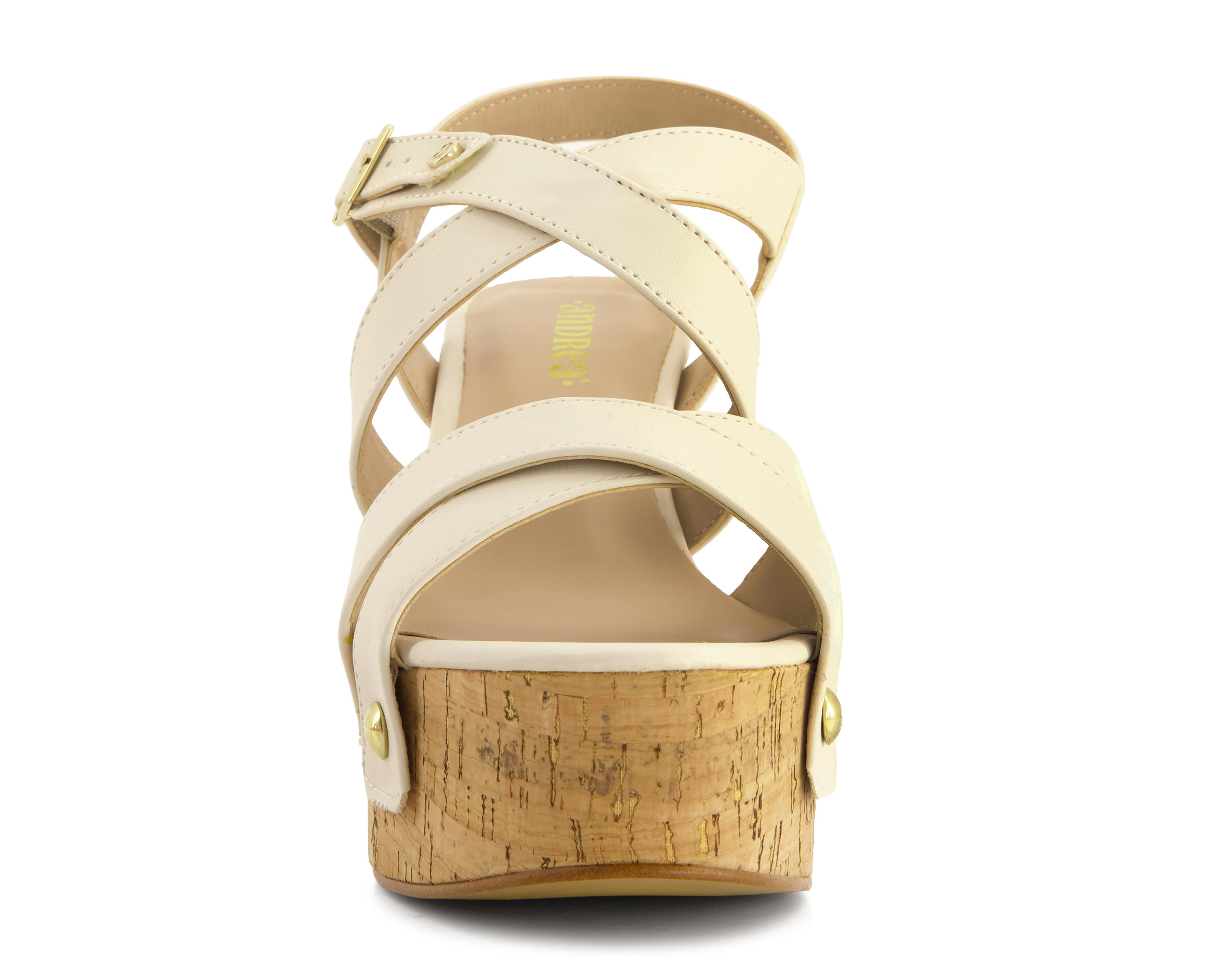 Foto 6 pulgar | Sandalias de Tacón Andrea para Mujer