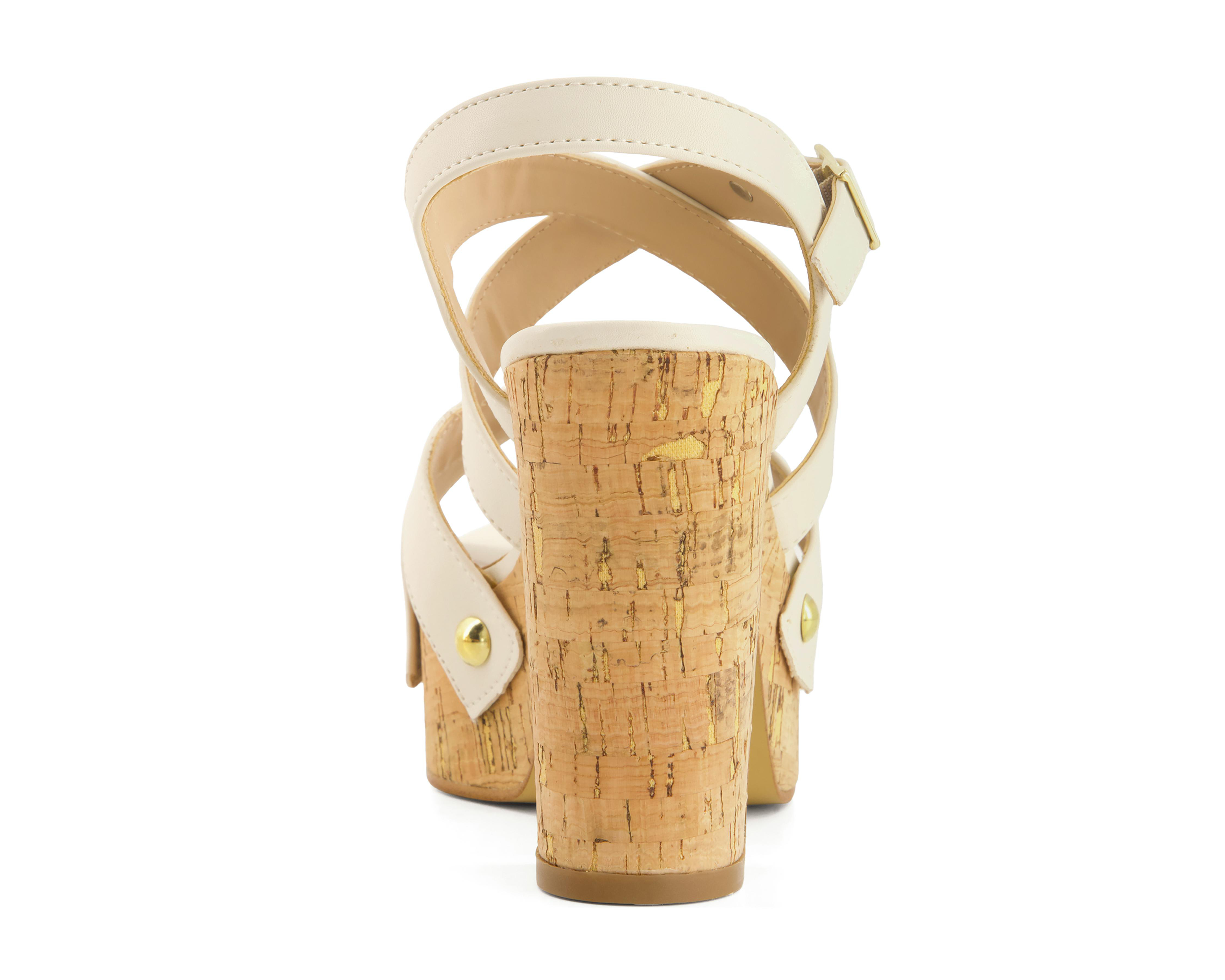 Foto 7 pulgar | Sandalias de Tacón Andrea para Mujer