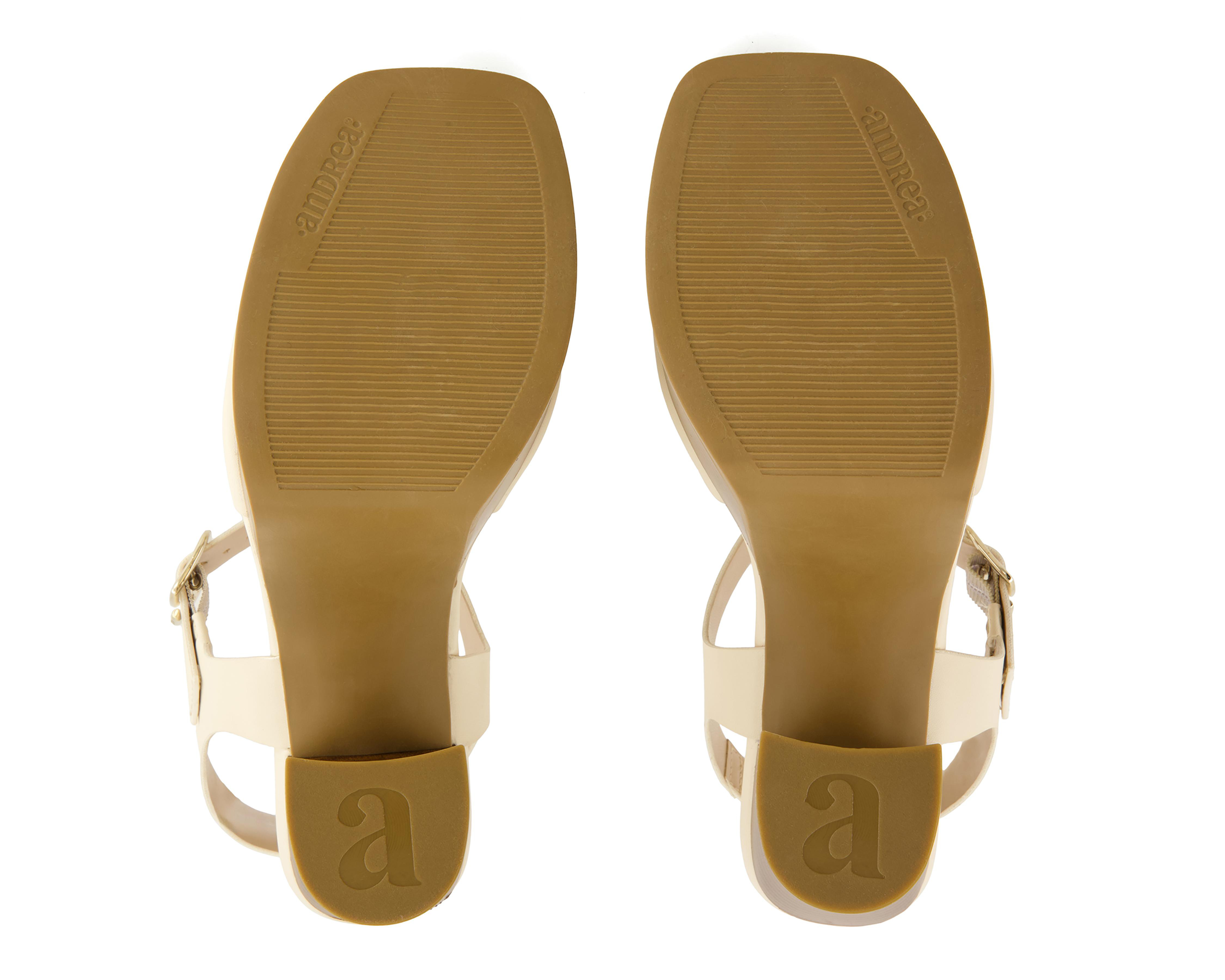 Foto 3 pulgar | Sandalias de Tacón Andrea para Mujer