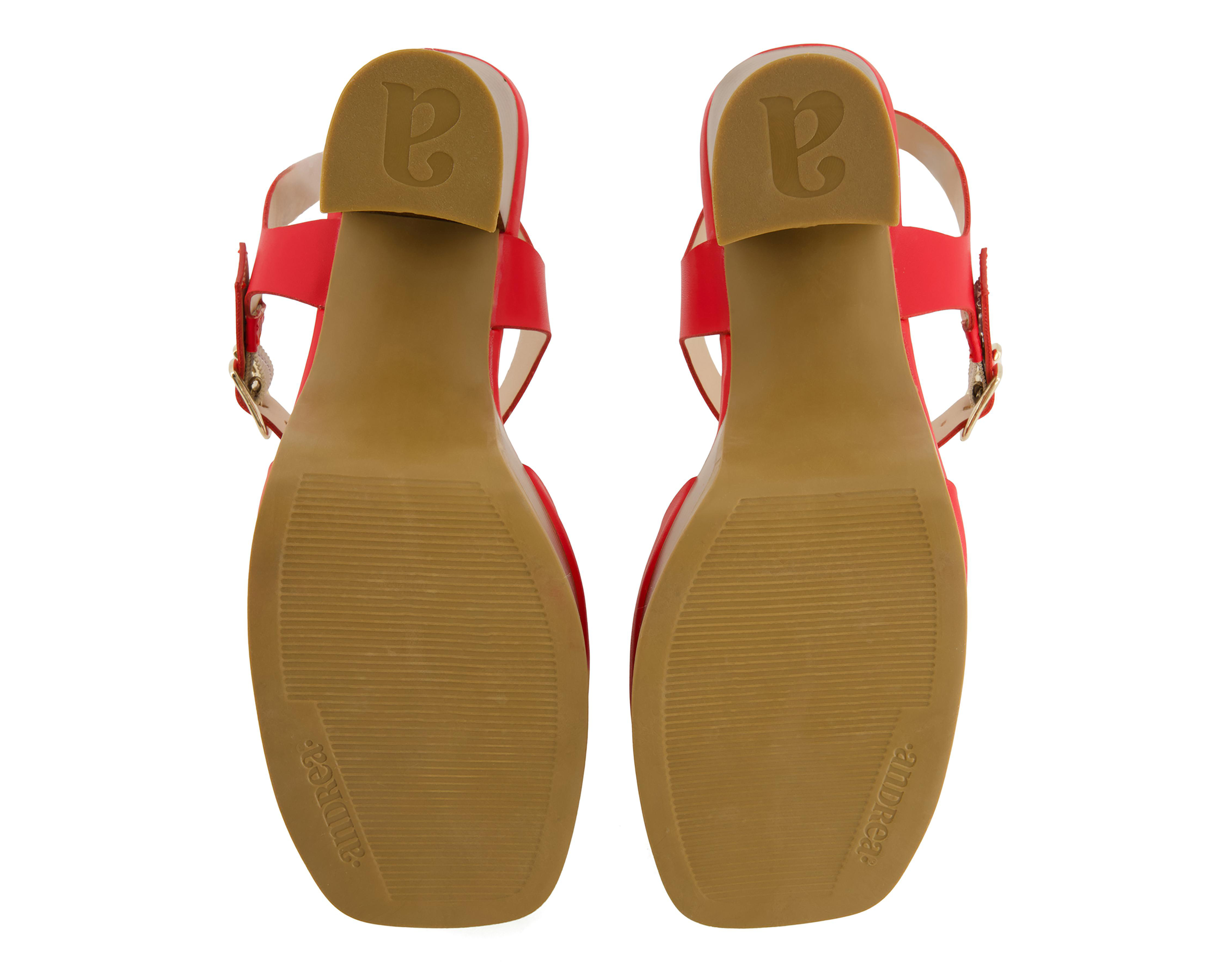 Foto 3 pulgar | Sandalias de Tacón Andrea para Mujer