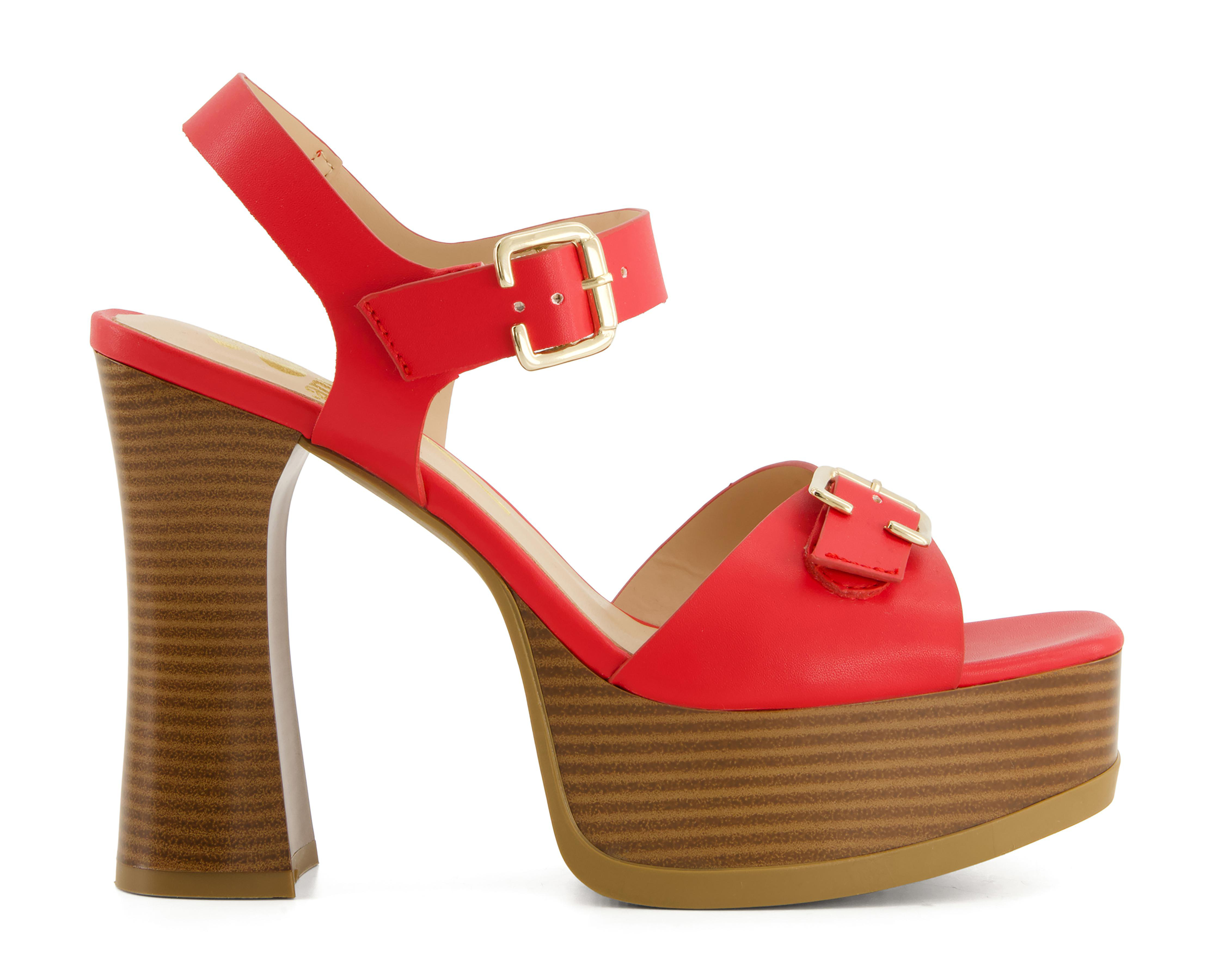Foto 5 pulgar | Sandalias de Tacón Andrea para Mujer