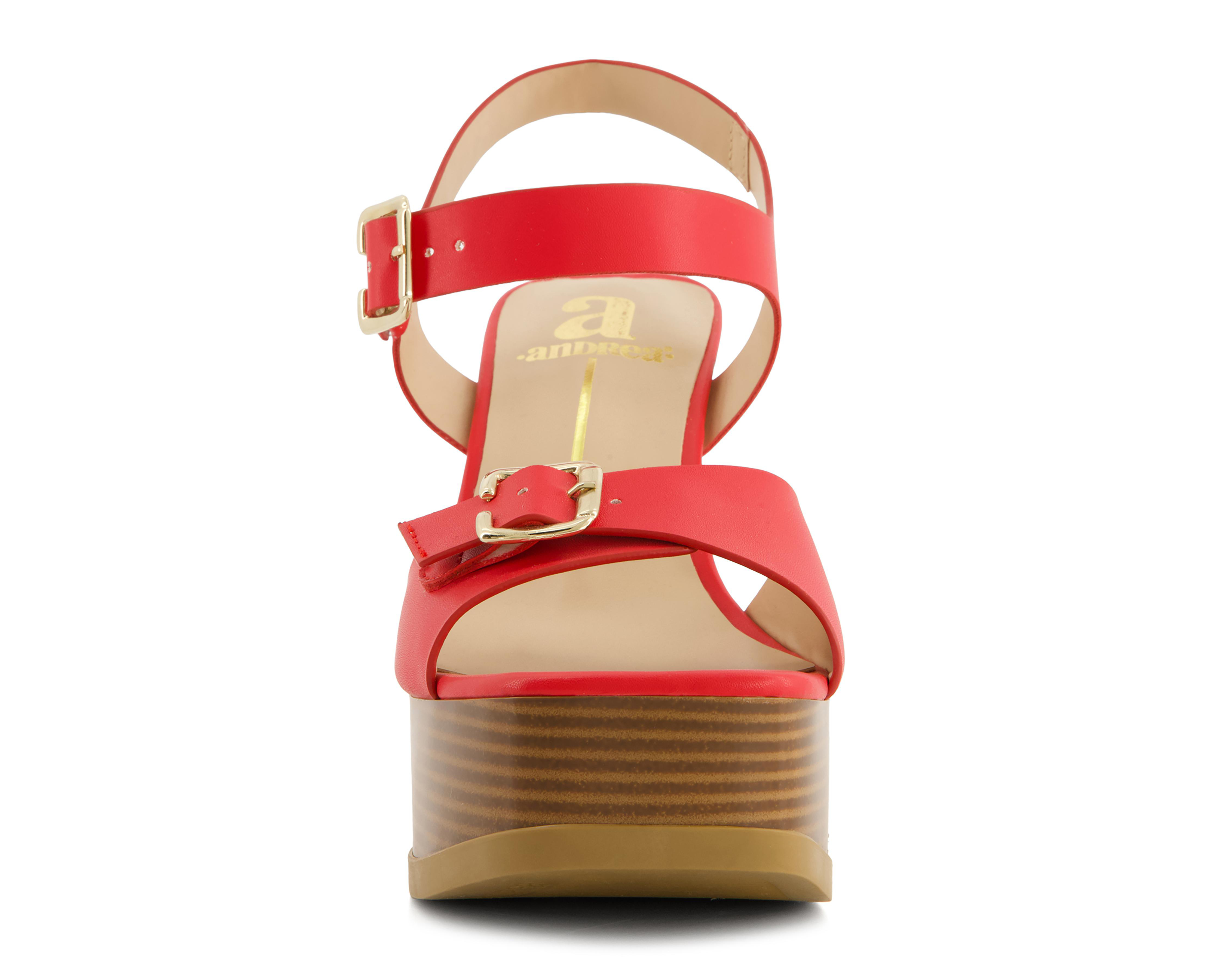 Foto 6 pulgar | Sandalias de Tacón Andrea para Mujer
