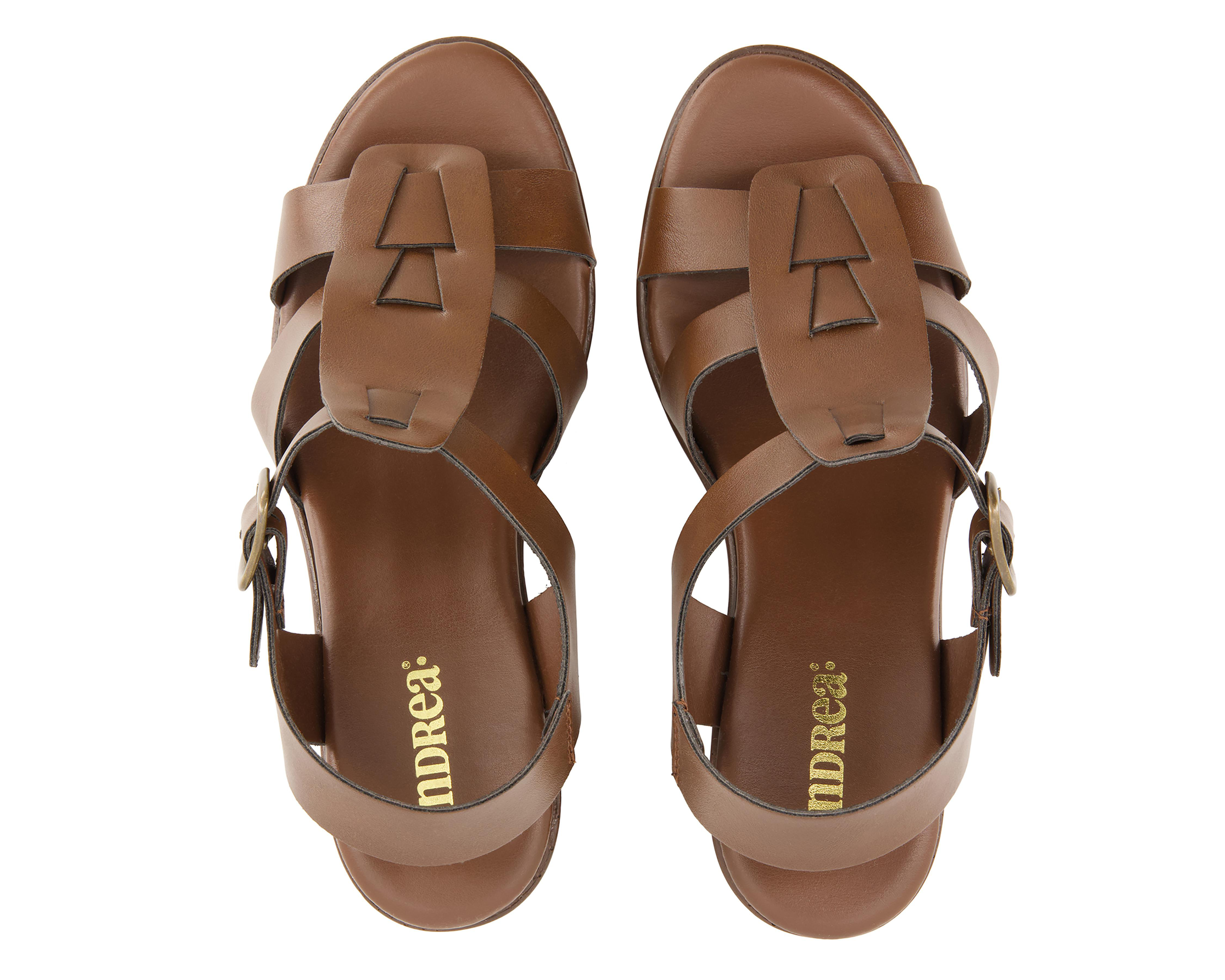 Foto 4 pulgar | Sandalias de Tacón Andrea para Mujer