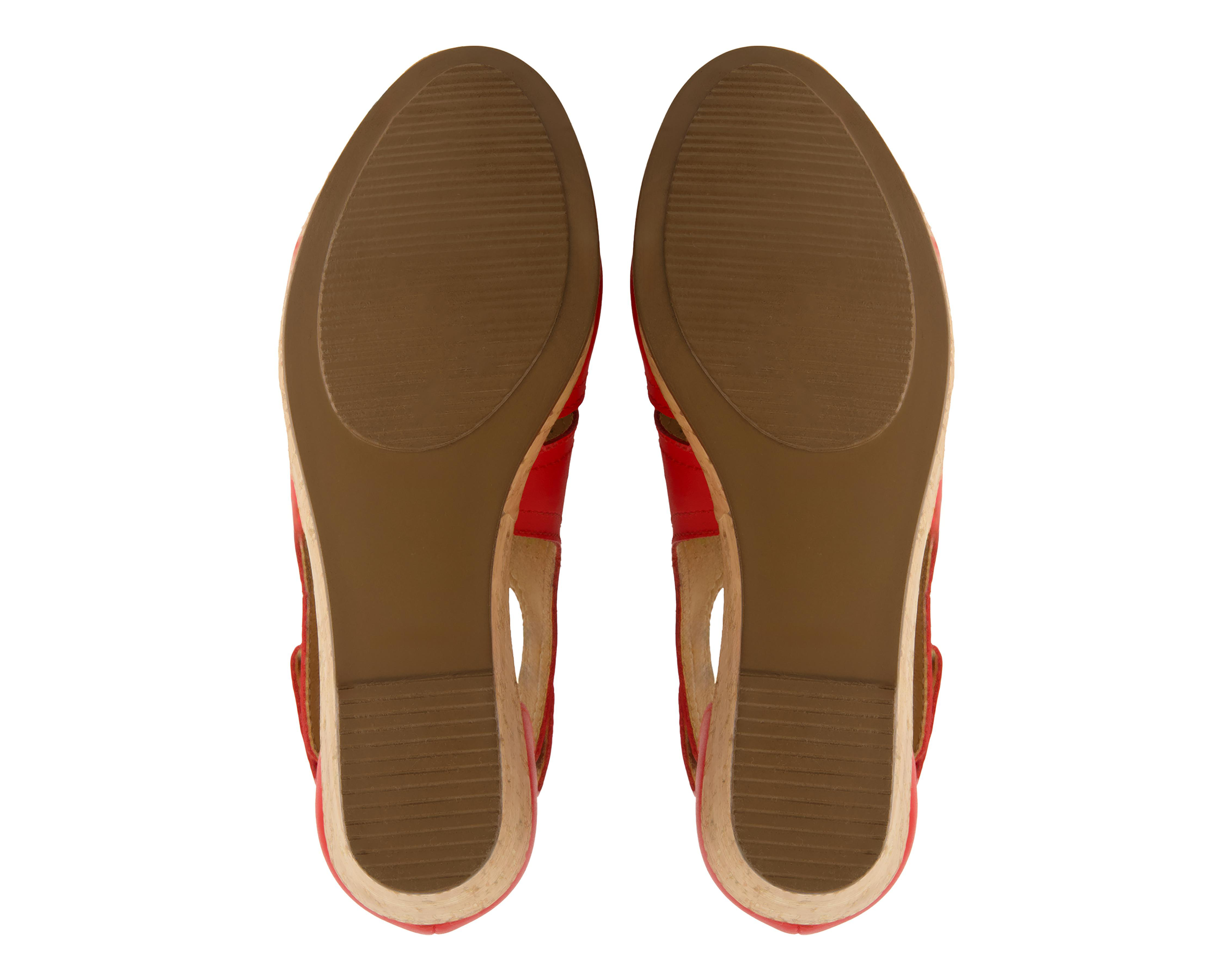 Foto 2 | Sandalias de Tacón Andrea de Piel para Mujer