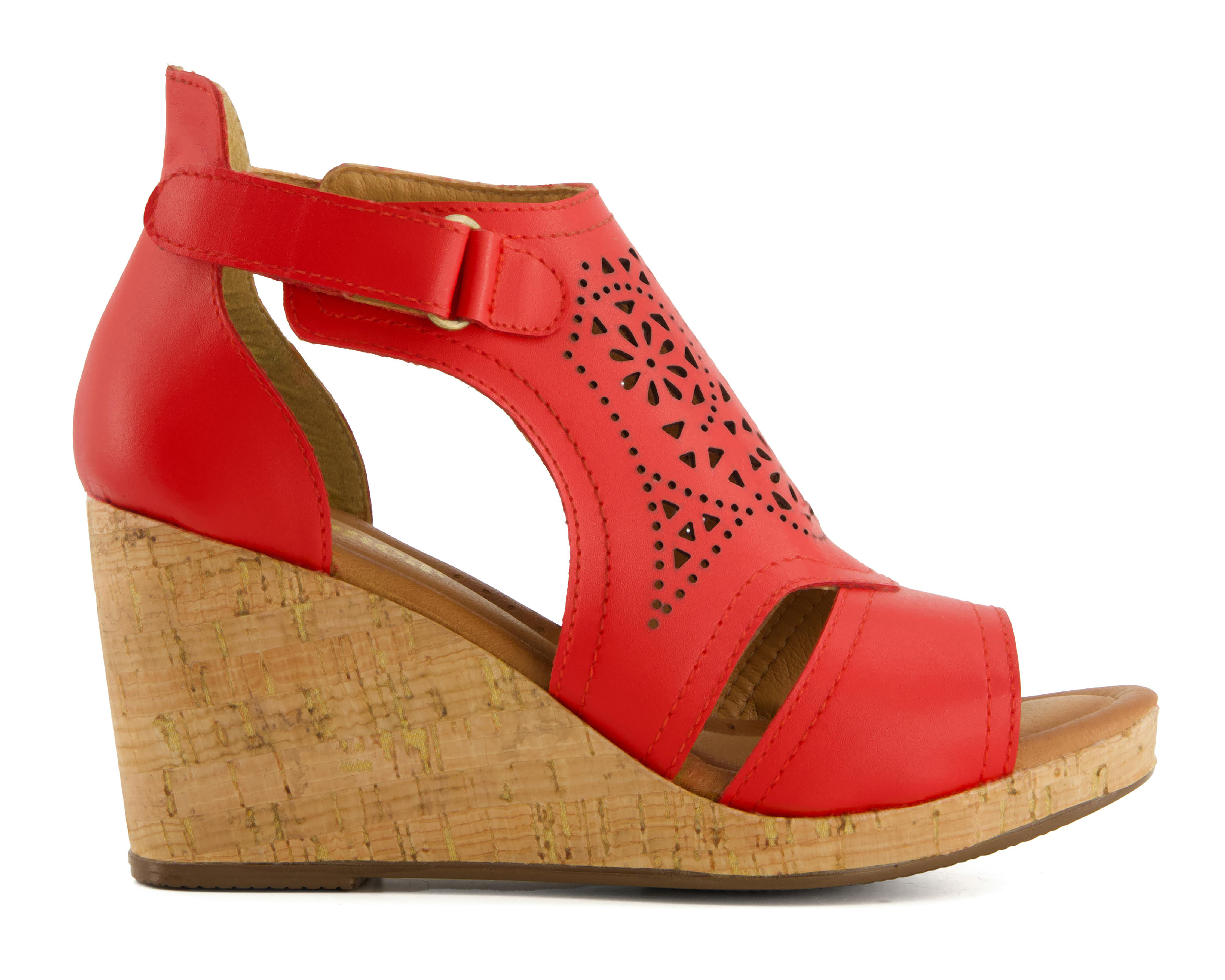 Foto 4 | Sandalias de Tacón Andrea de Piel para Mujer