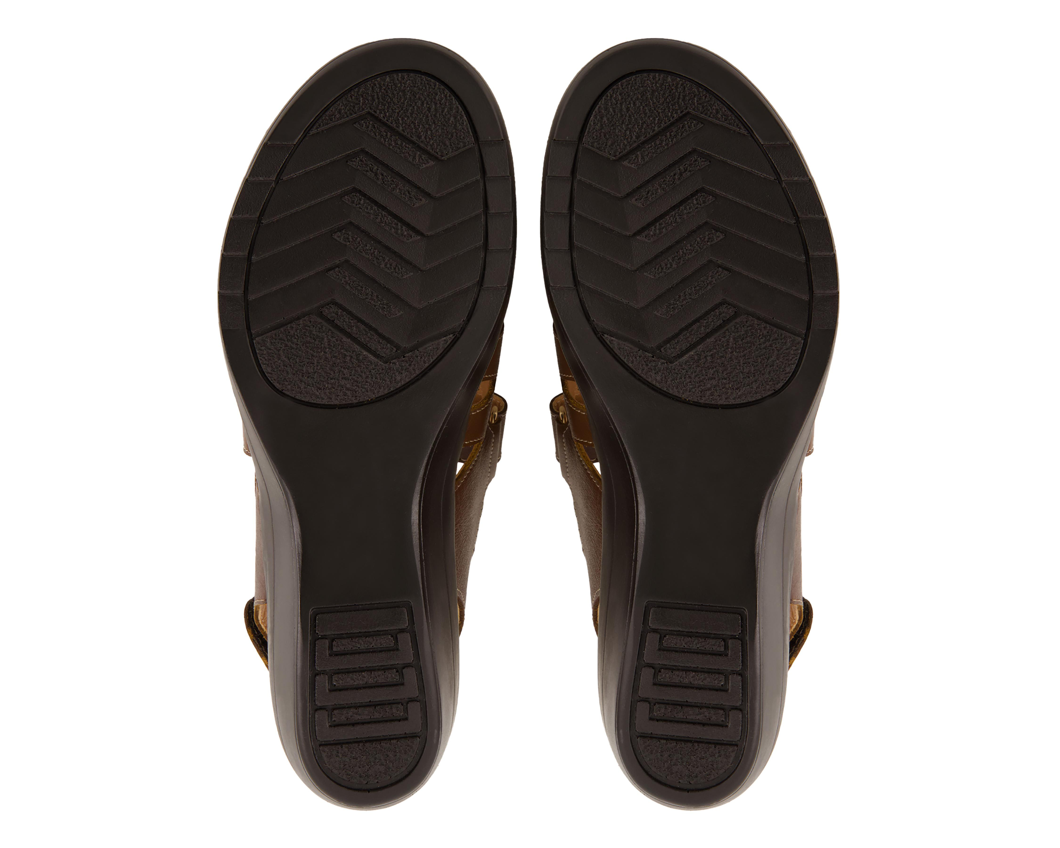 Foto 3 pulgar | Sandalias Confort Andrea de Piel para Mujer