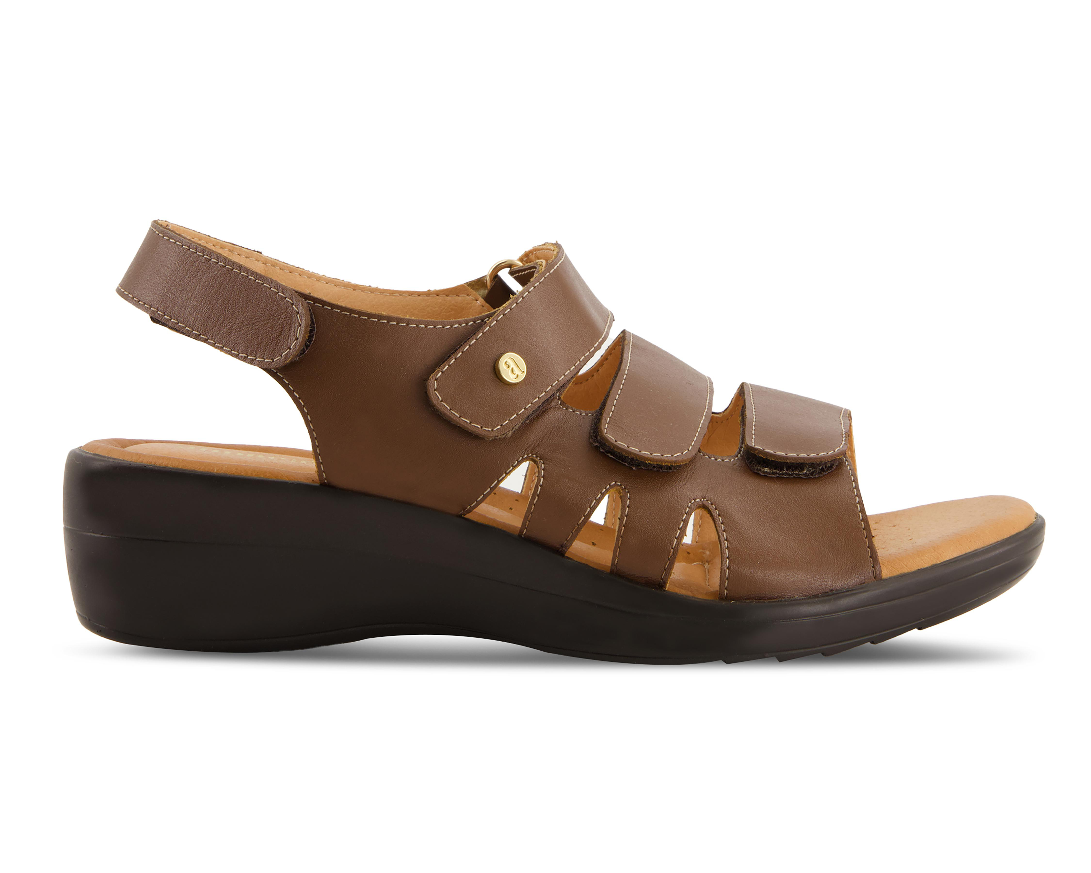 Foto 5 pulgar | Sandalias Confort Andrea de Piel para Mujer