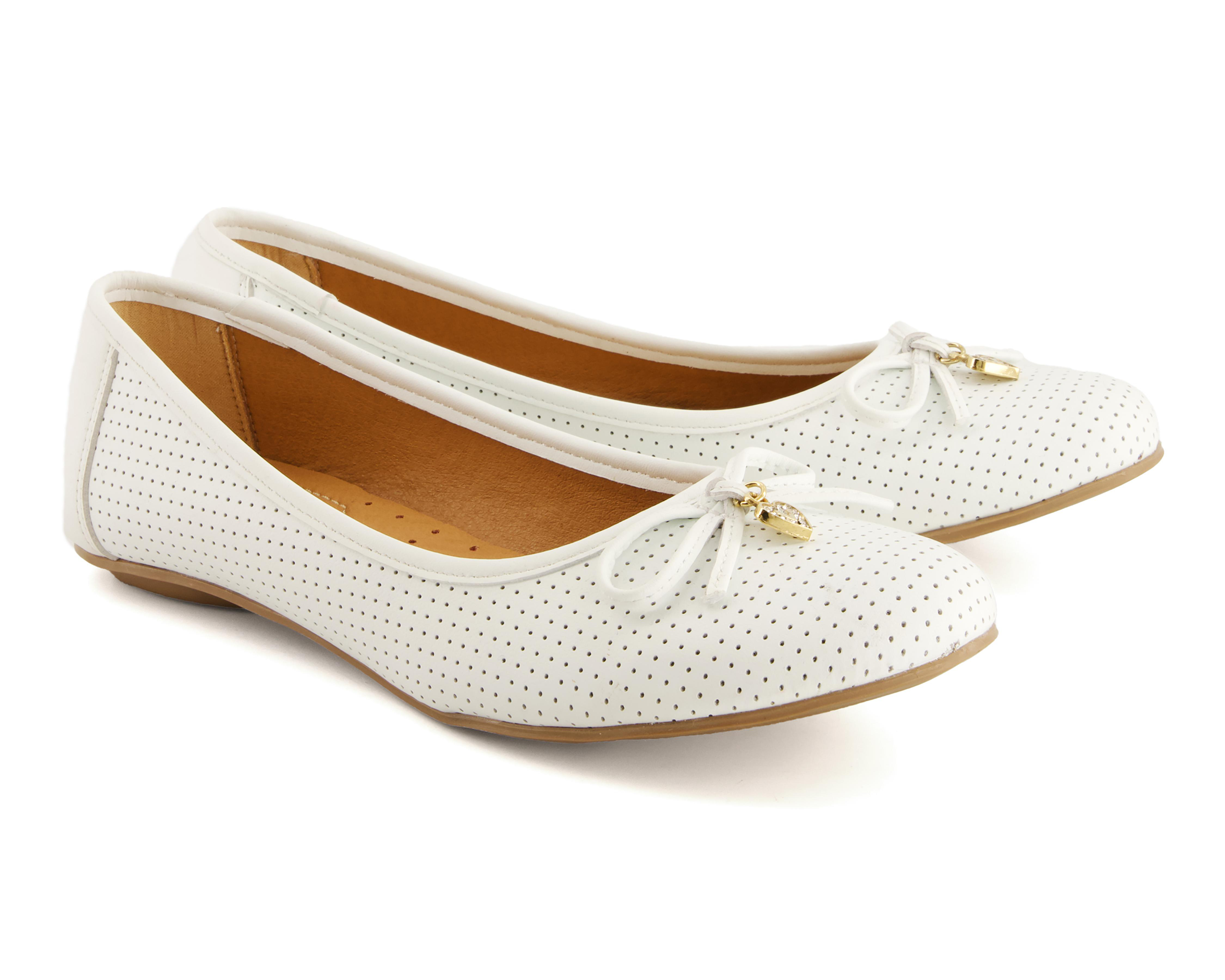 Foto 1 | Flats Andrea de Piel para Mujer