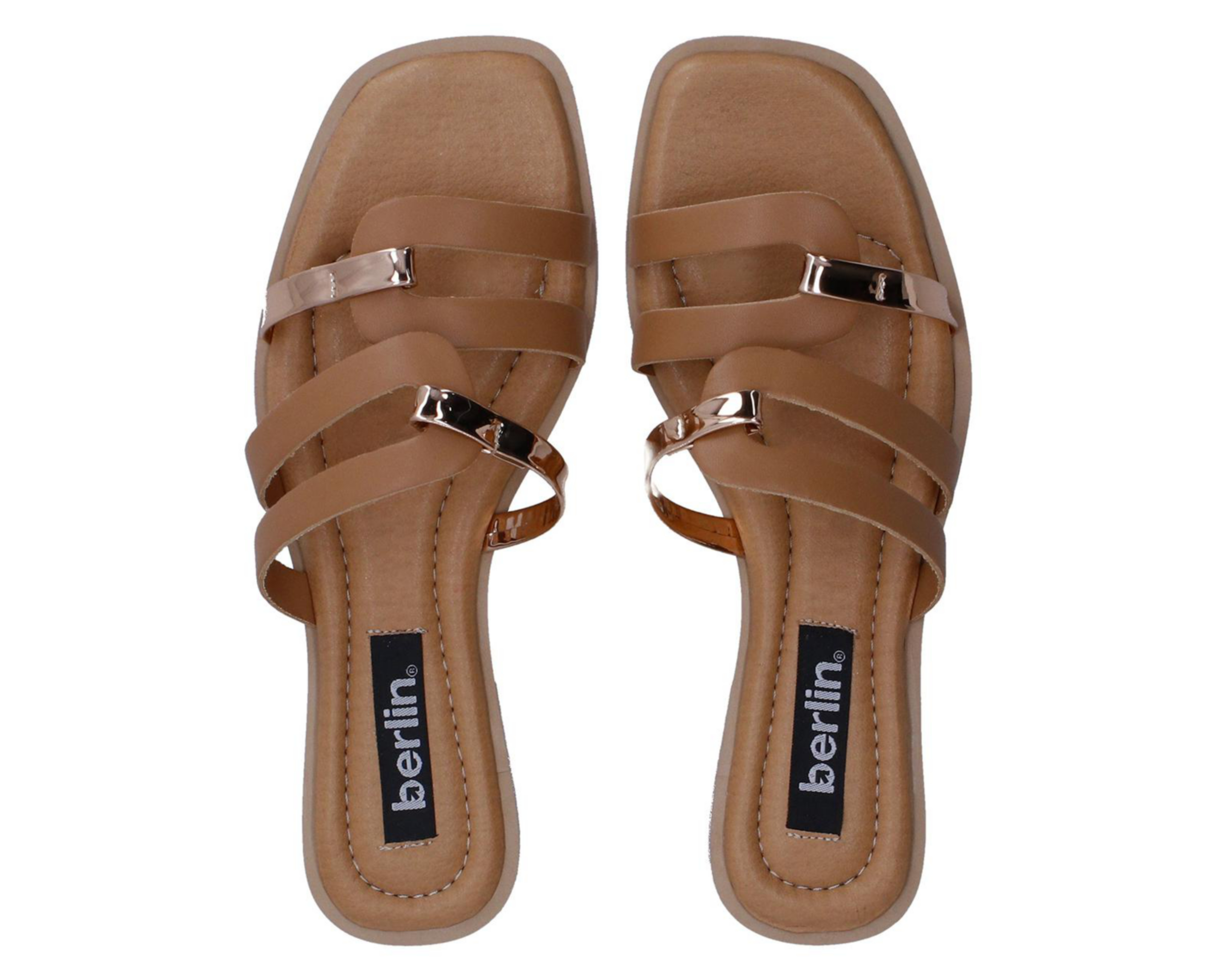 Foto 4 pulgar | Sandalias Casuales Berlin para Mujer