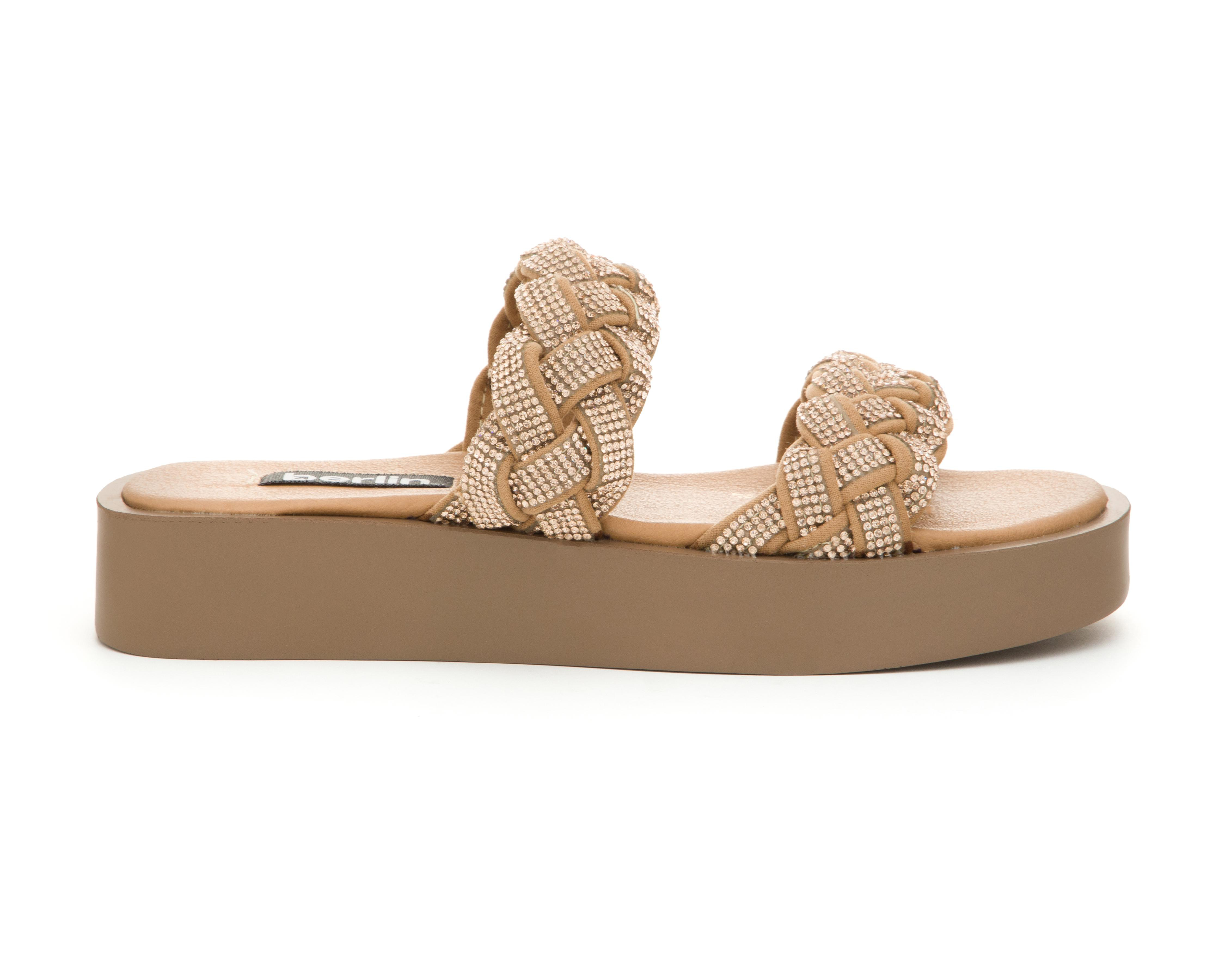 Foto 3 pulgar | Sandalias Casuales Berlin para Mujer