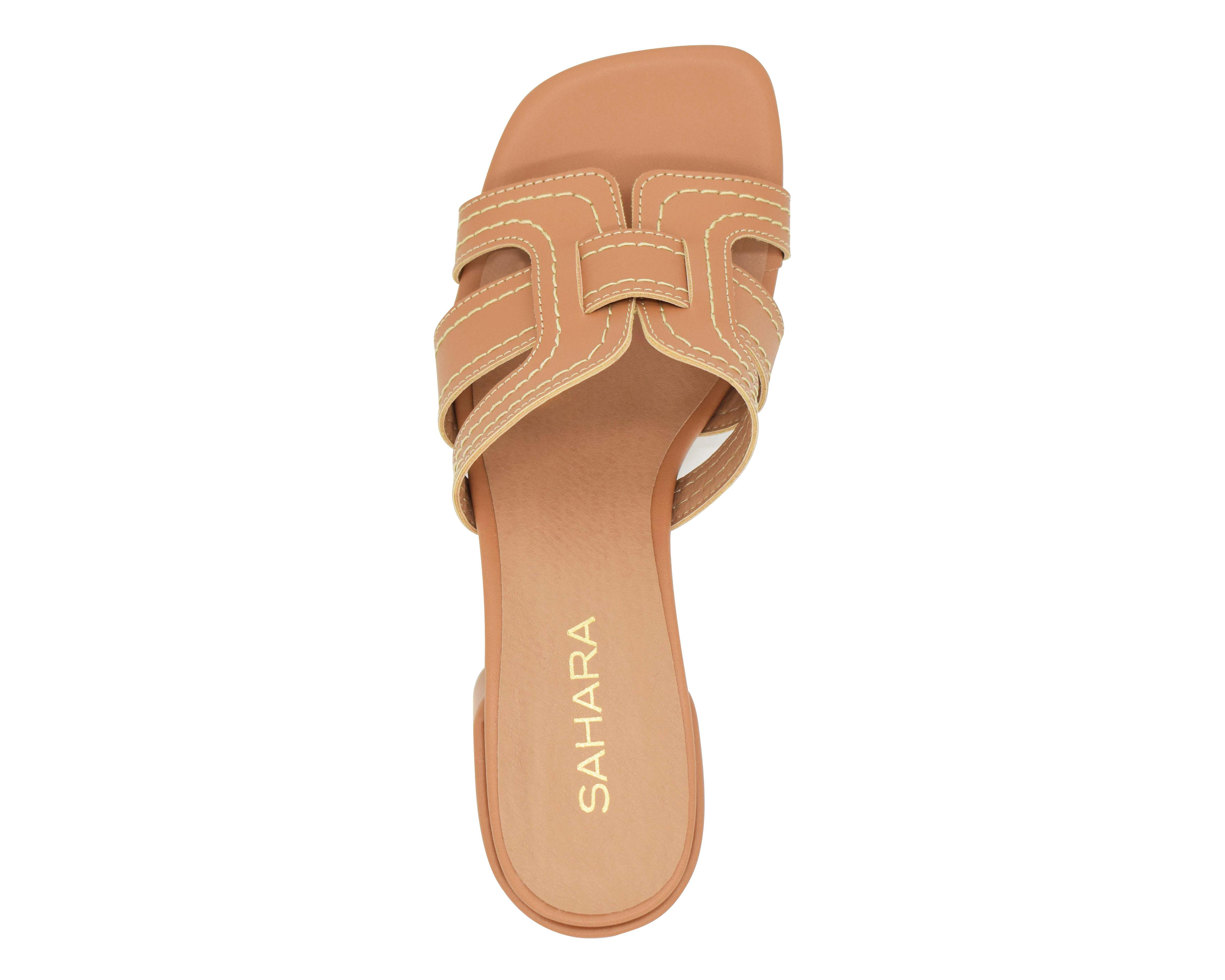 Foto 6 pulgar | Sandalias de Tacón Sahara para Mujer